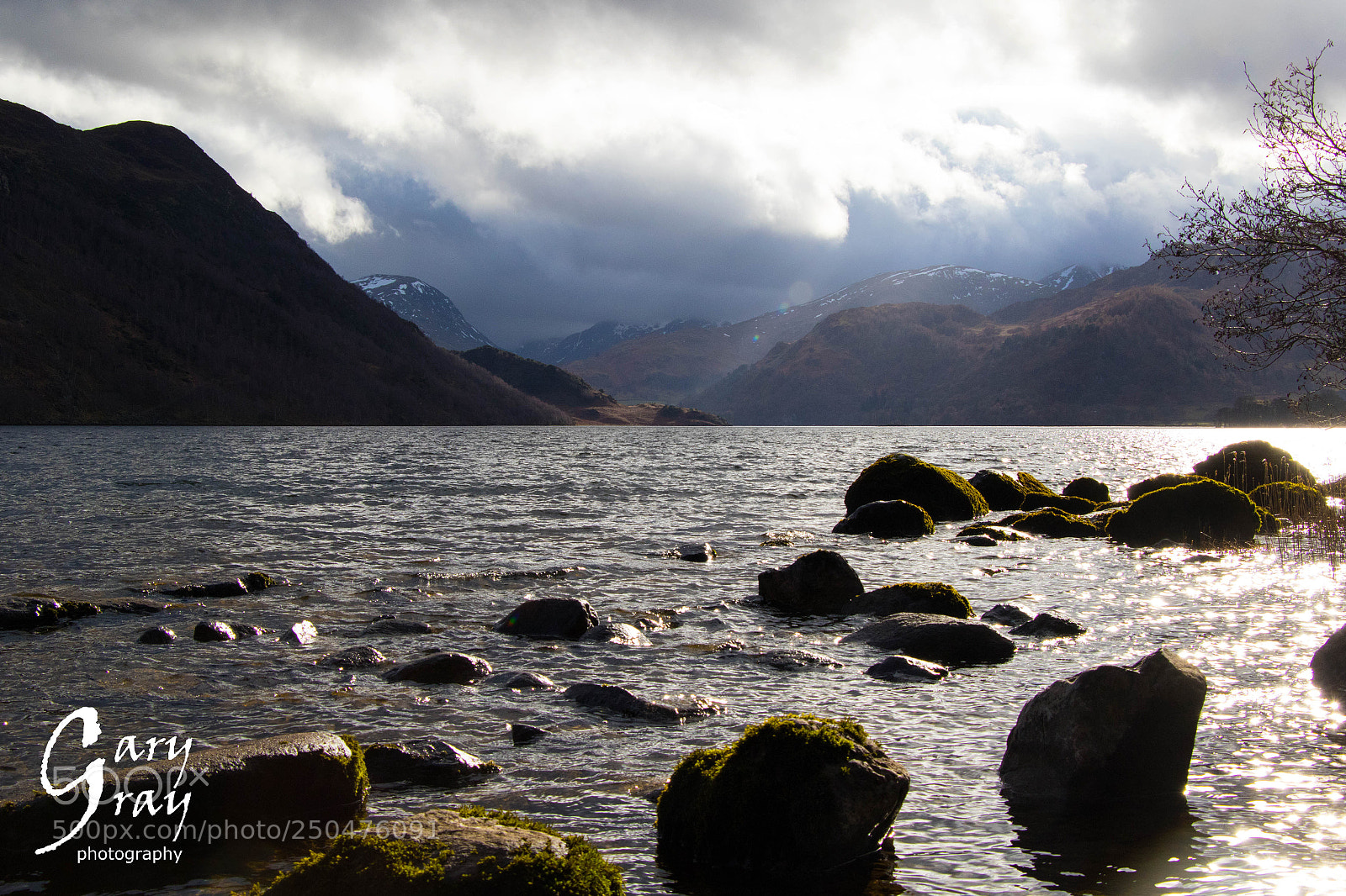 Canon EOS 7D Mark II sample photo. Stormy ullswater photography