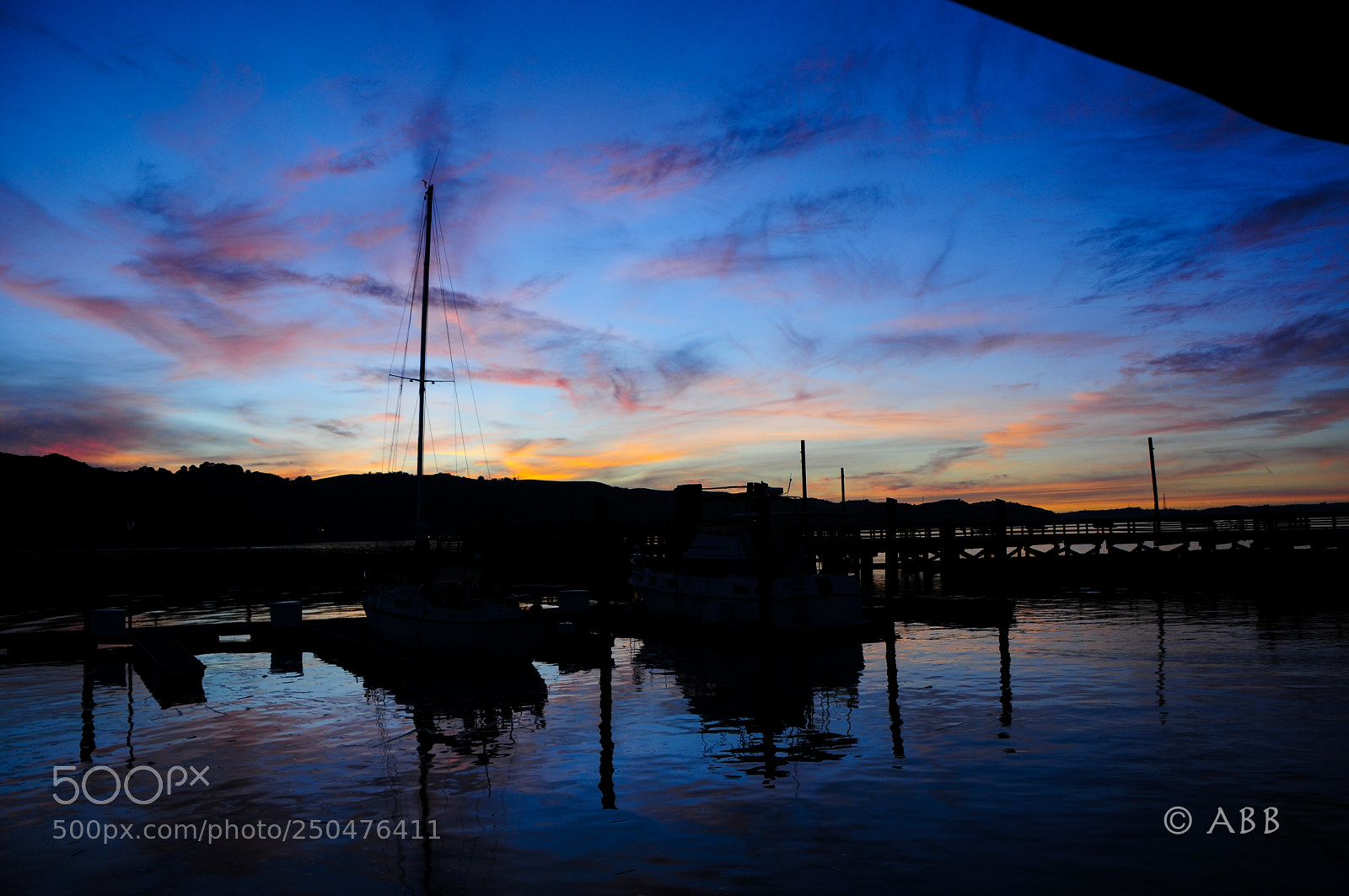 Nikon D300 sample photo. Blue hour photography