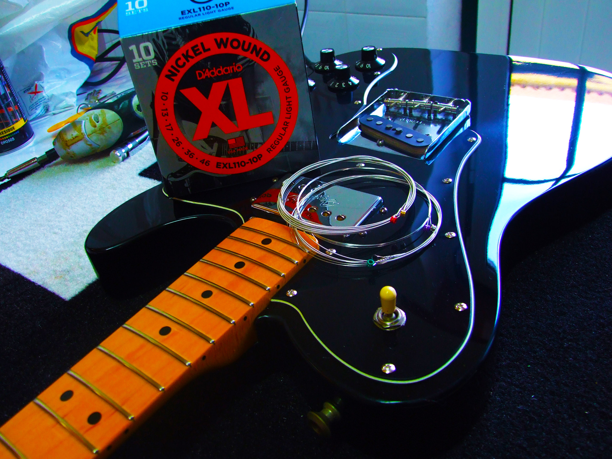 Fujifilm FinePix S6500fd sample photo. Electric guitar photography