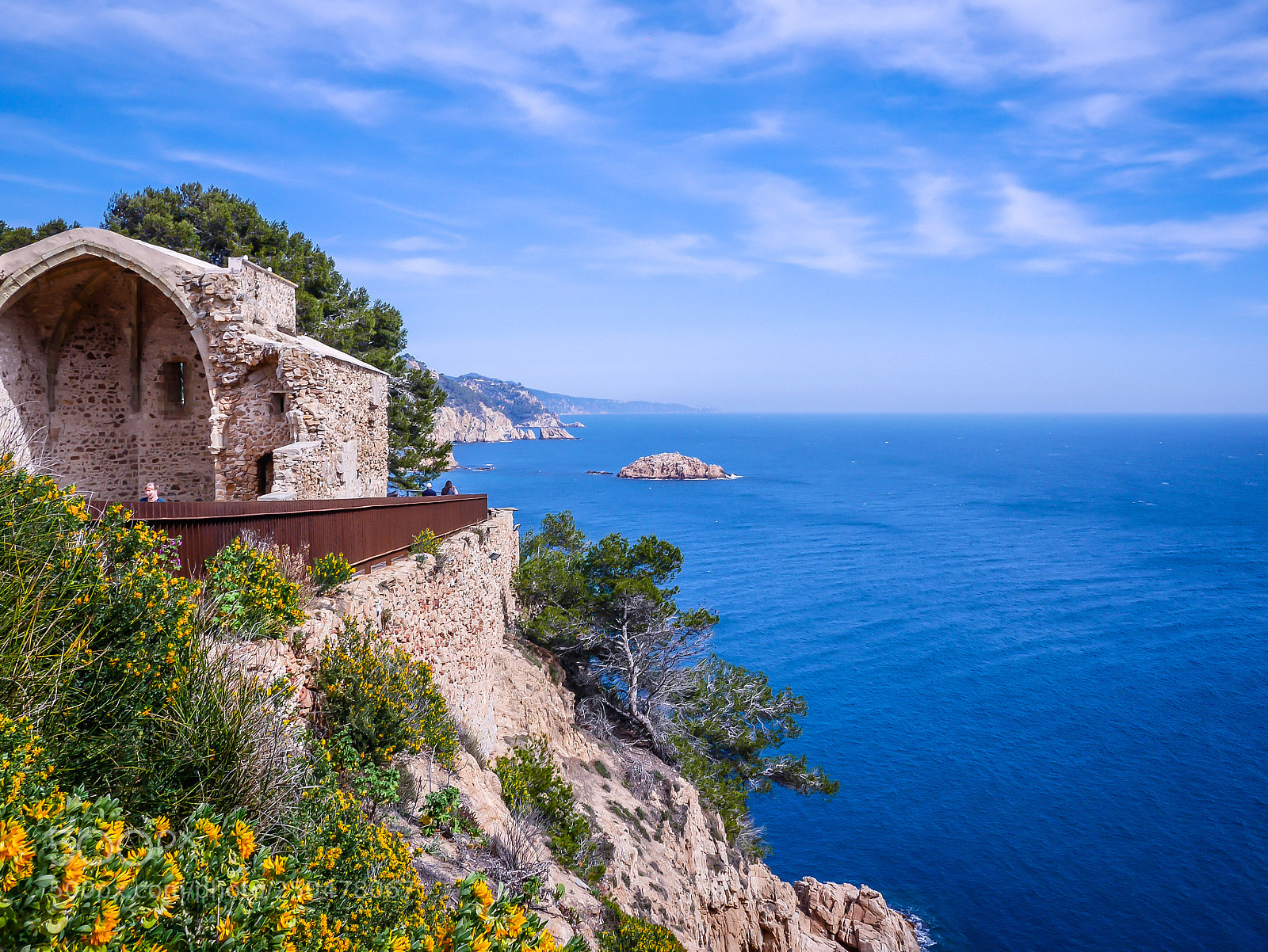Panasonic Lumix DMC-GX7 sample photo. Chapel over the sea photography