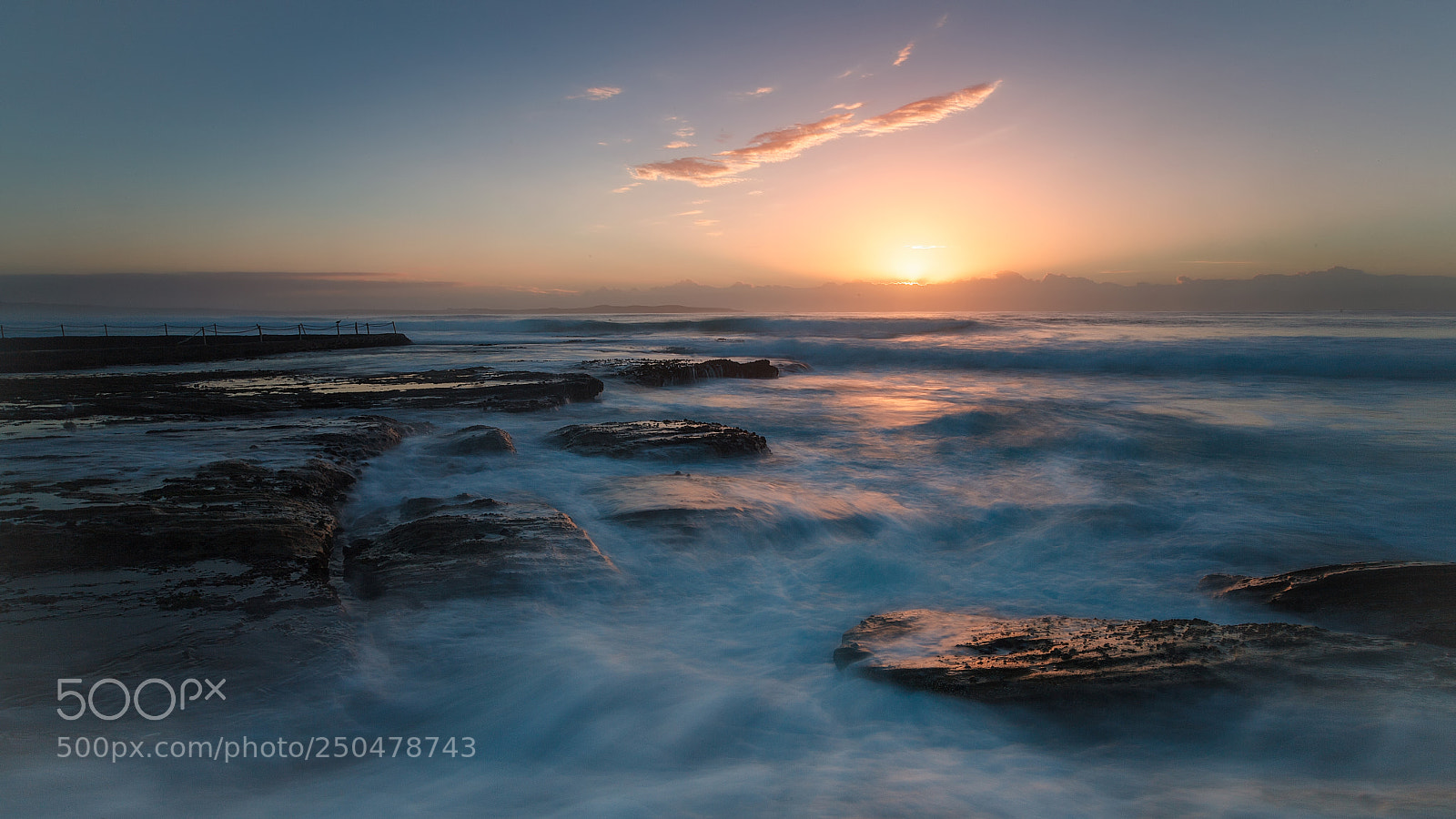 Canon EOS 5D Mark II sample photo. Cronulla beach sunrise photography