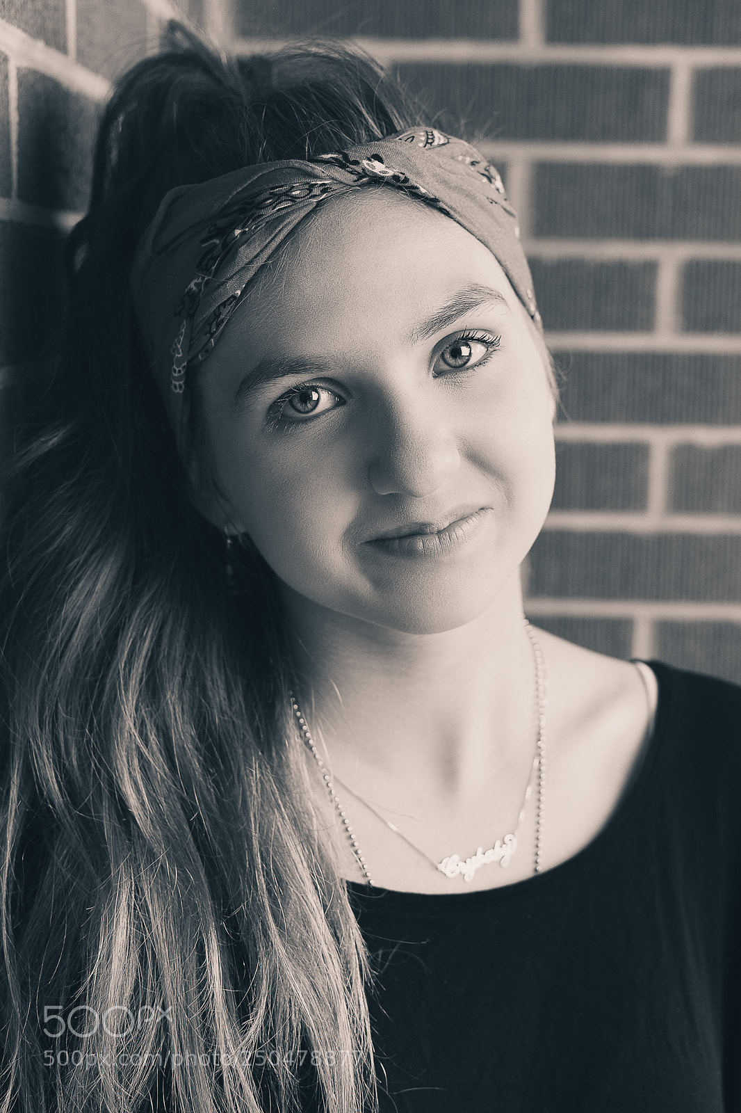 Nikon D7200 sample photo. K_bw portrait photography