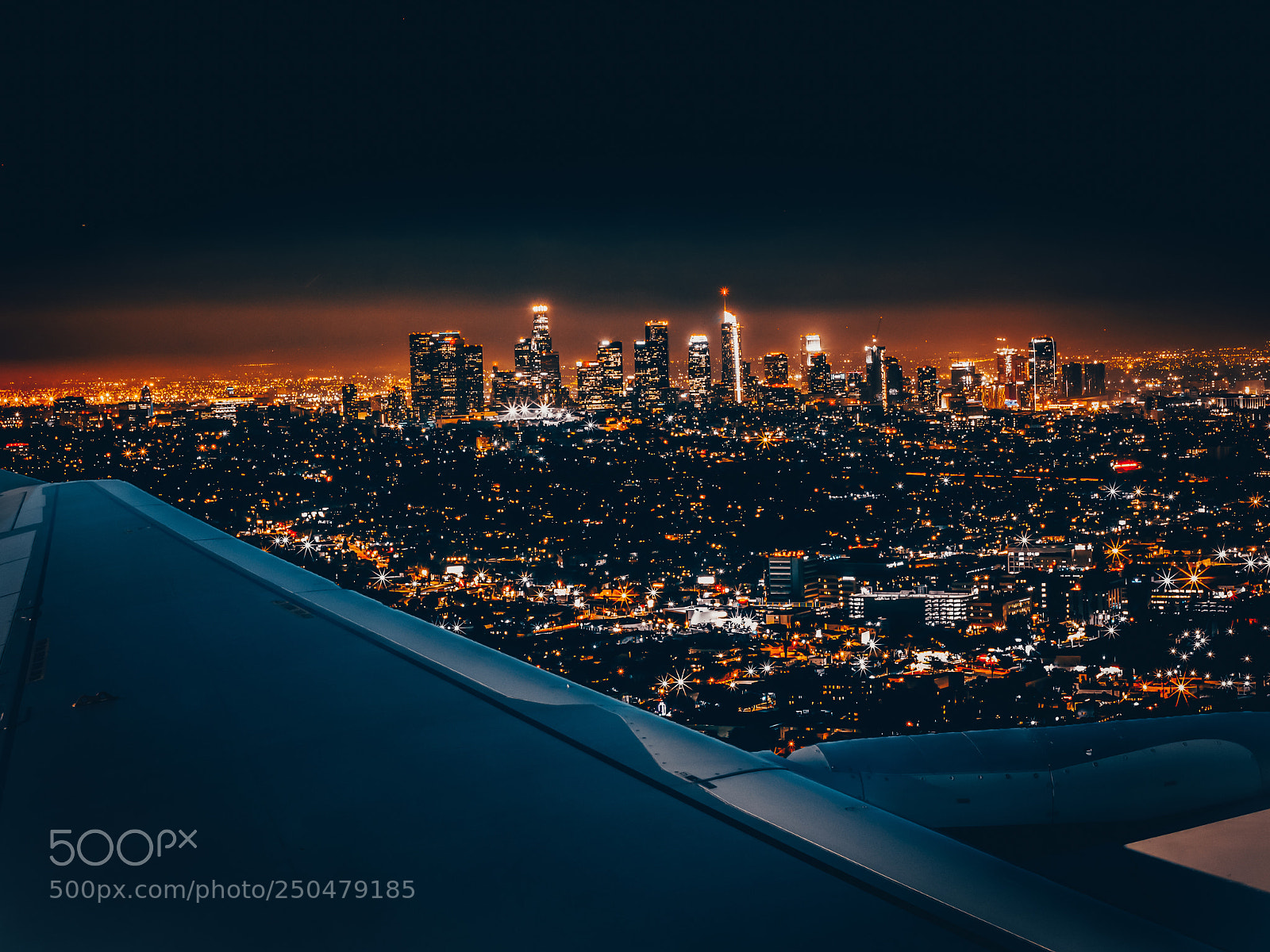 Samsung Galaxy S8 sample photo. Flying over los angeles photography