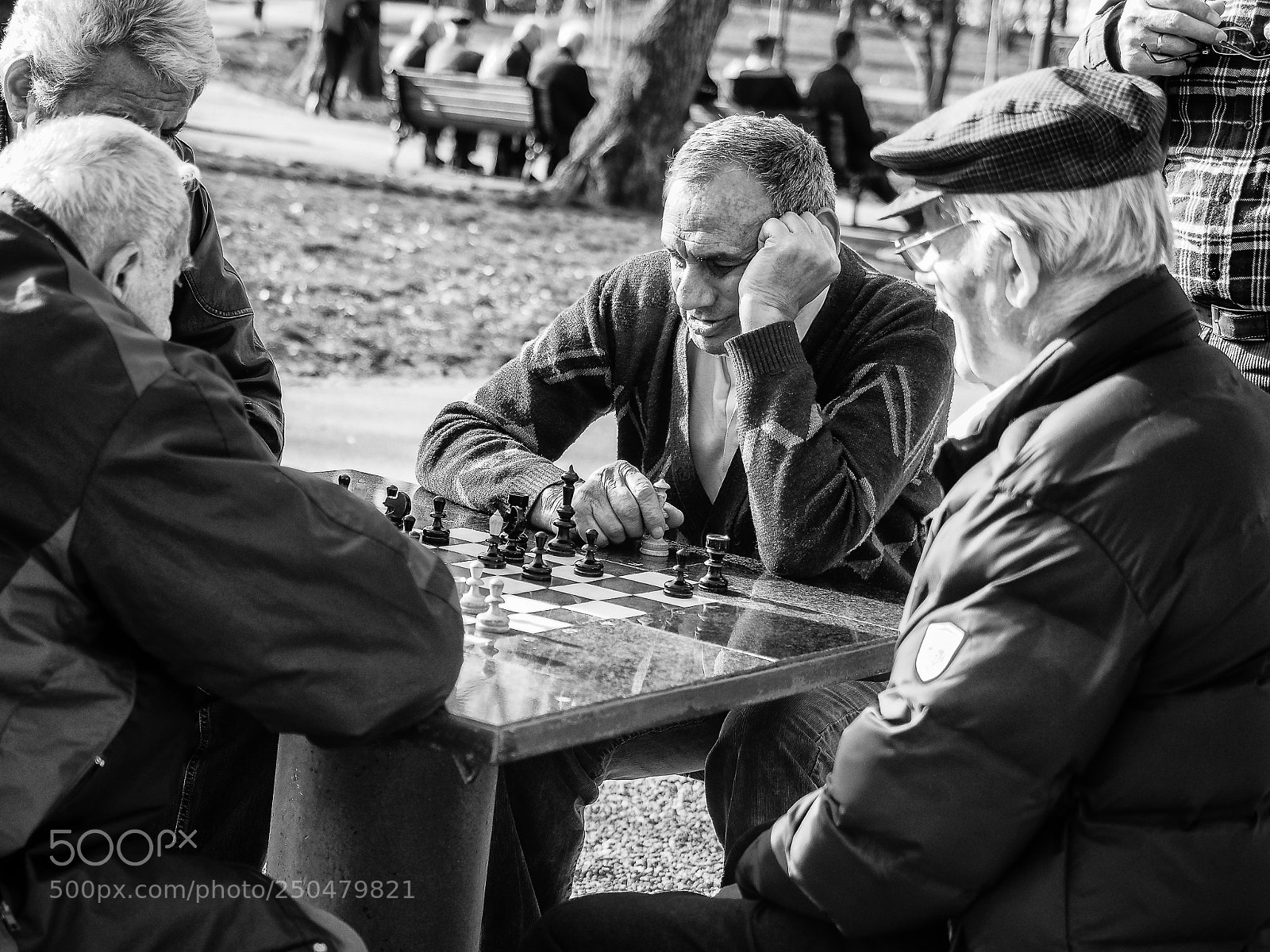 Olympus OM-D E-M5 II sample photo. Chess on a sunny photography