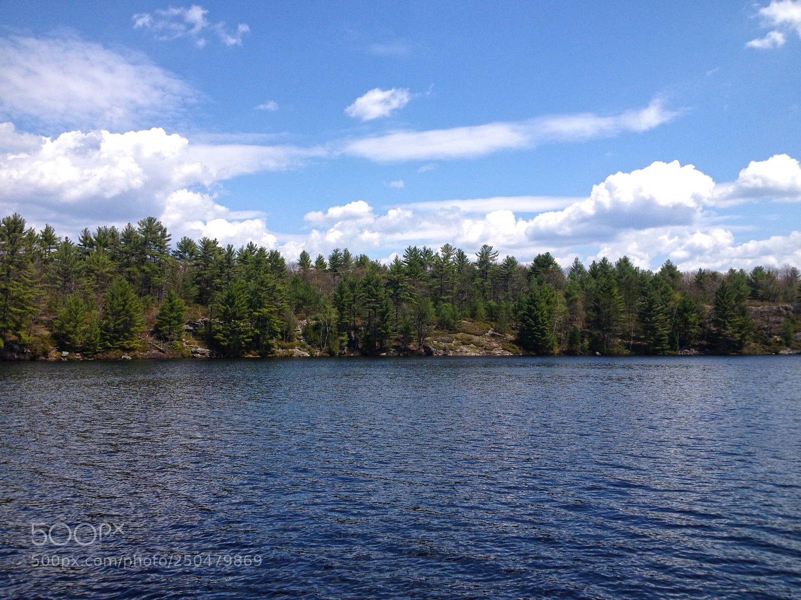 Apple iPhone 4S sample photo. Across the lake photography
