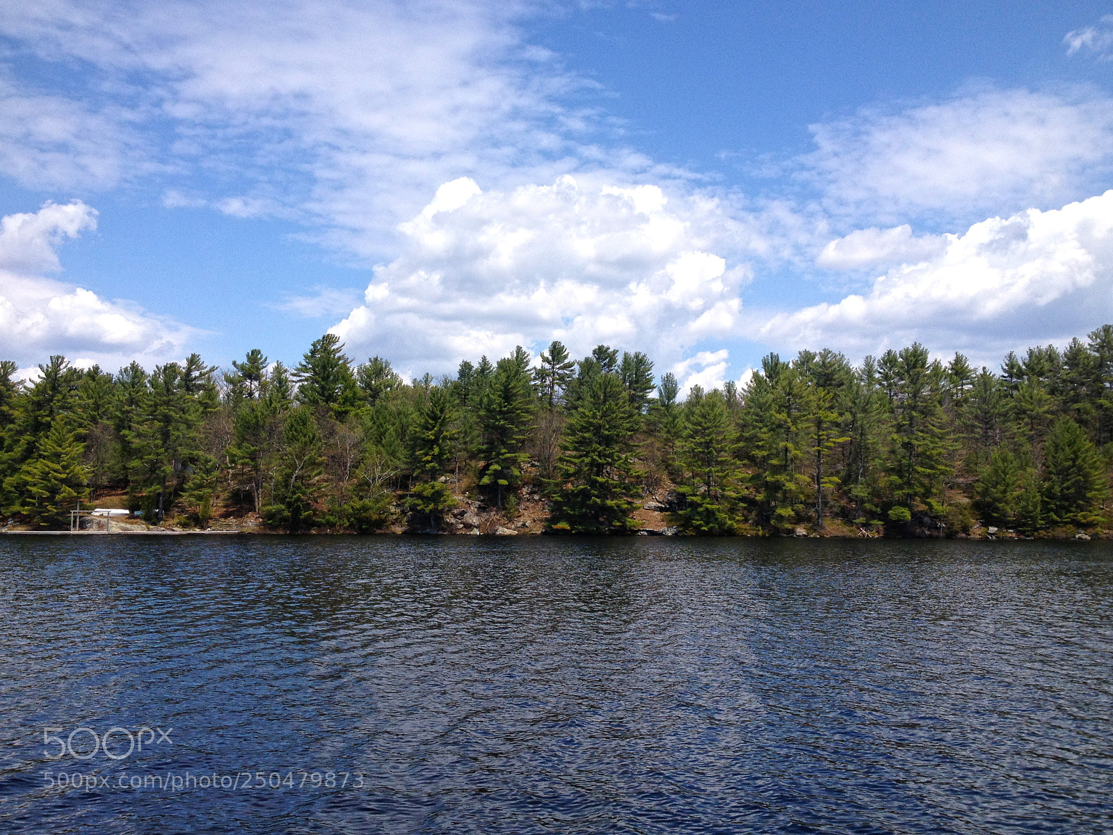 Apple iPhone 4S sample photo. Across the lake photography