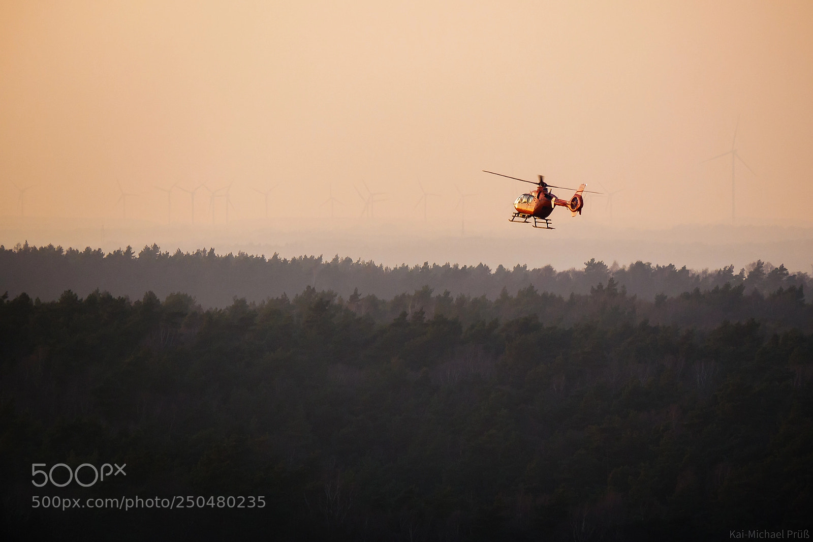 Panasonic DMC-G81 sample photo. Sunset helicopter photography