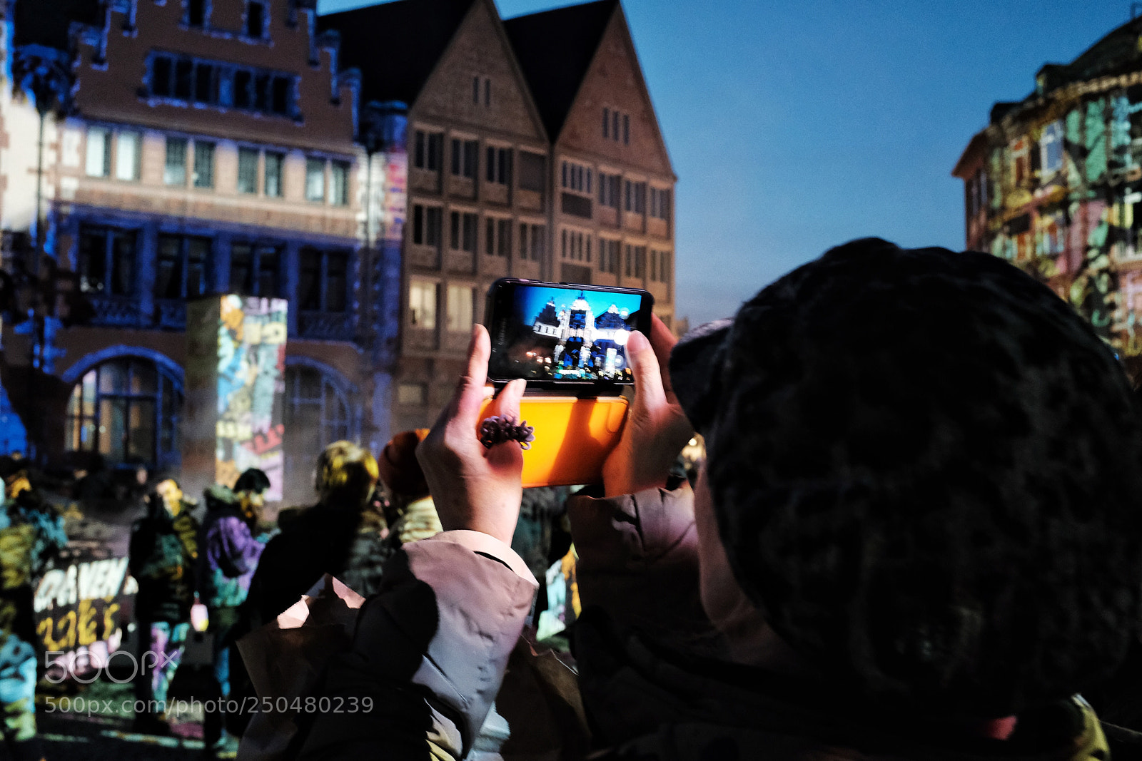 Fujifilm X100F sample photo. Luminale#frankfurt#crowd photography