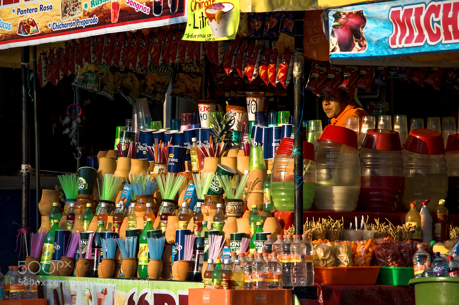 Nikon D3200 sample photo. Fuente de sodas photography