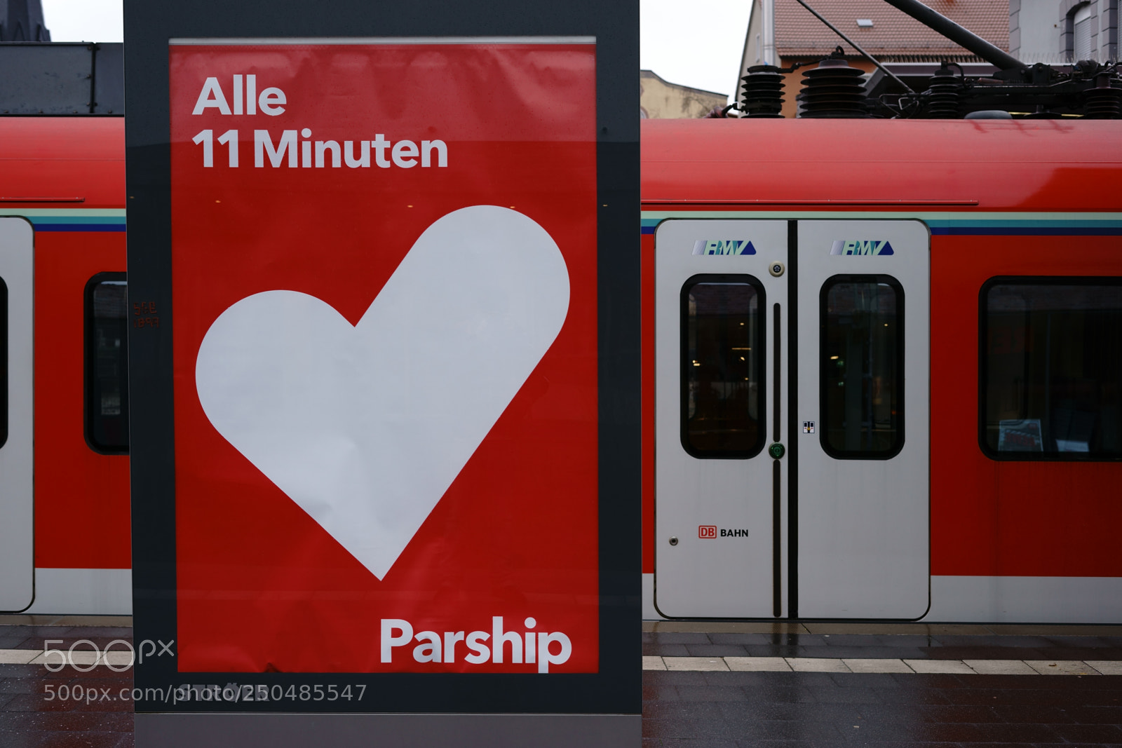Sony a7 II sample photo. S-train stop with parship photography
