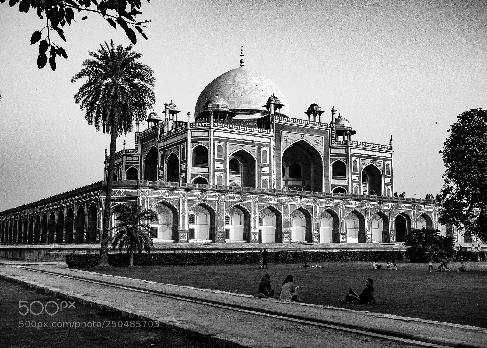 Panasonic Lumix DMC-GX7 sample photo. Humayun's tomb photography