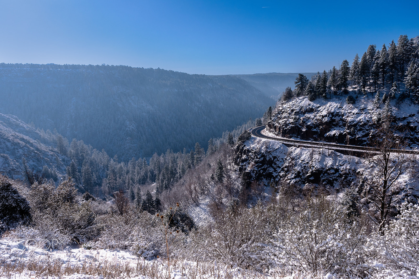 Nikon D810 sample photo. Hairpin turn photography