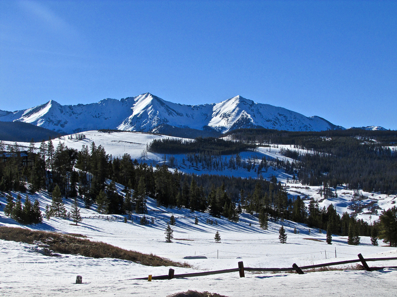 Canon PowerShot SX500 IS sample photo. Breckenridge, colorado photography