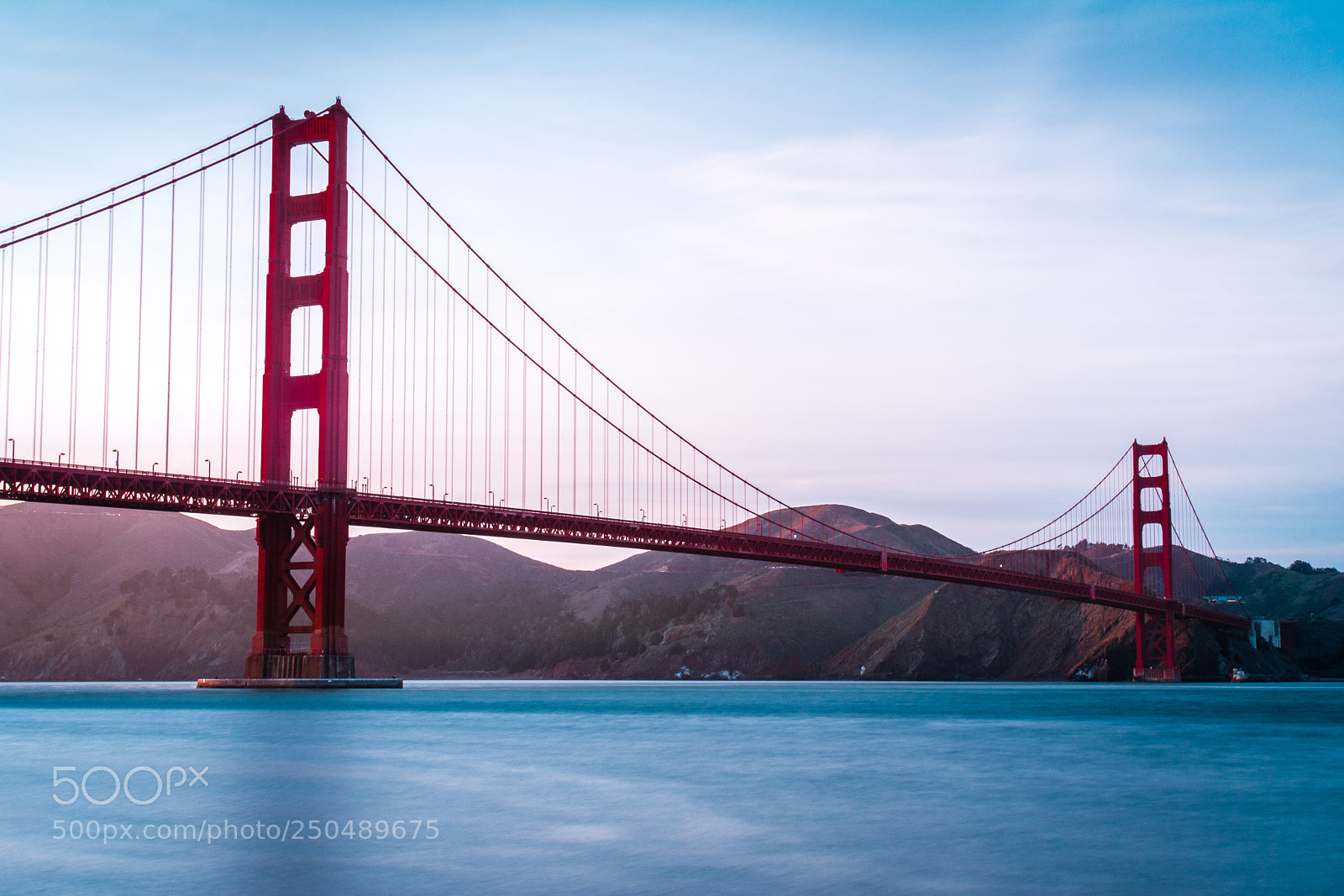 Nikon D7100 sample photo. Golden gate bridge long photography