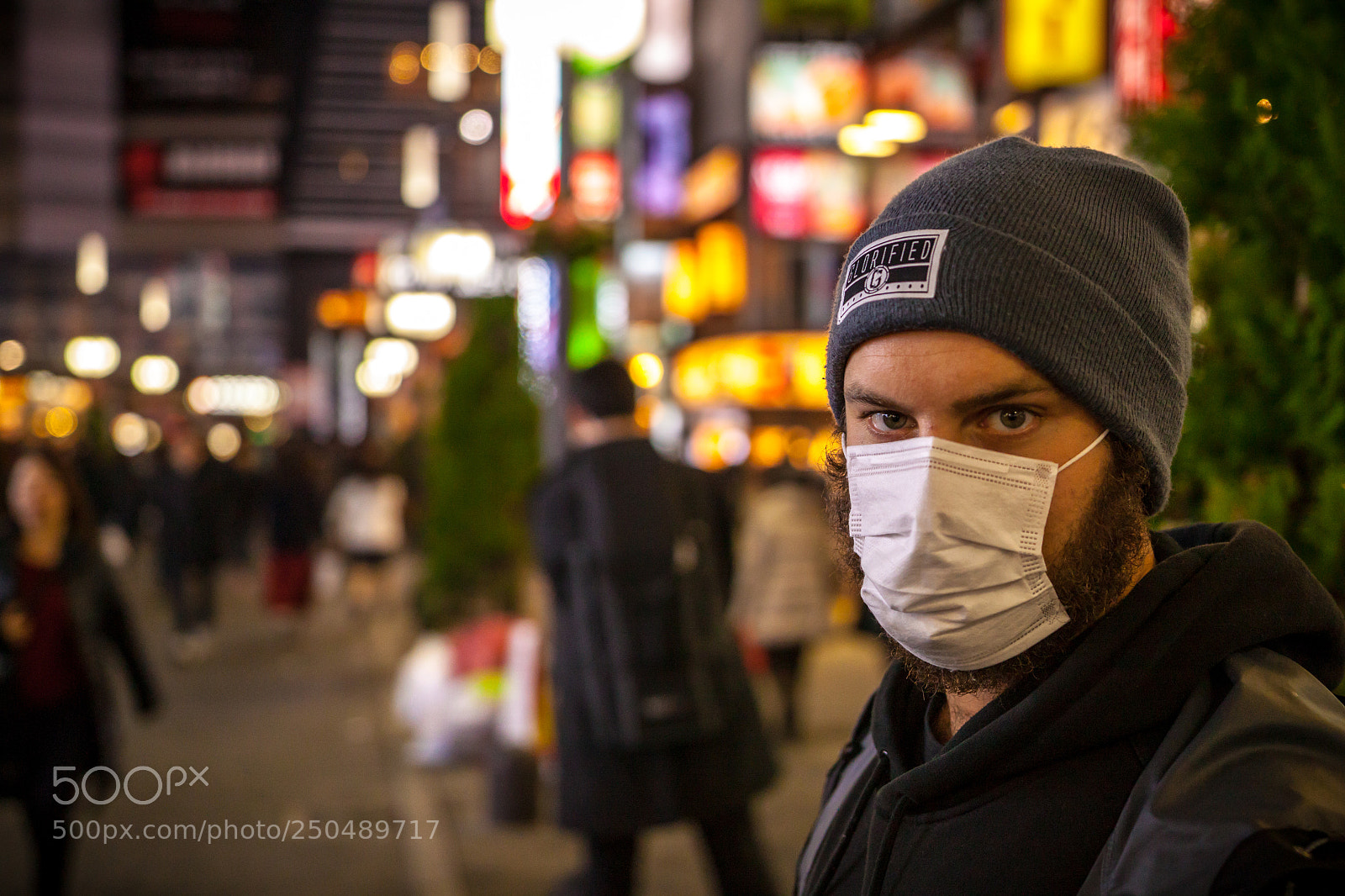 Canon EOS 500D (EOS Rebel T1i / EOS Kiss X3) sample photo. Tom in shinjuku photography
