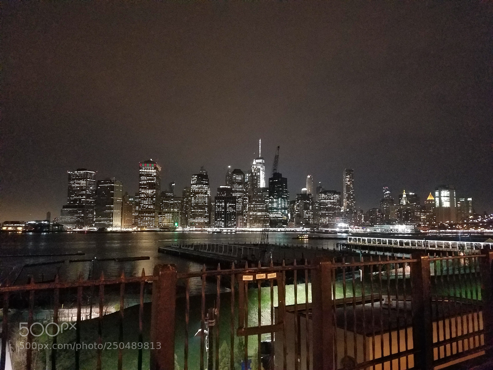 Samsung Galaxy S7 sample photo. Newyork nite skyline photography
