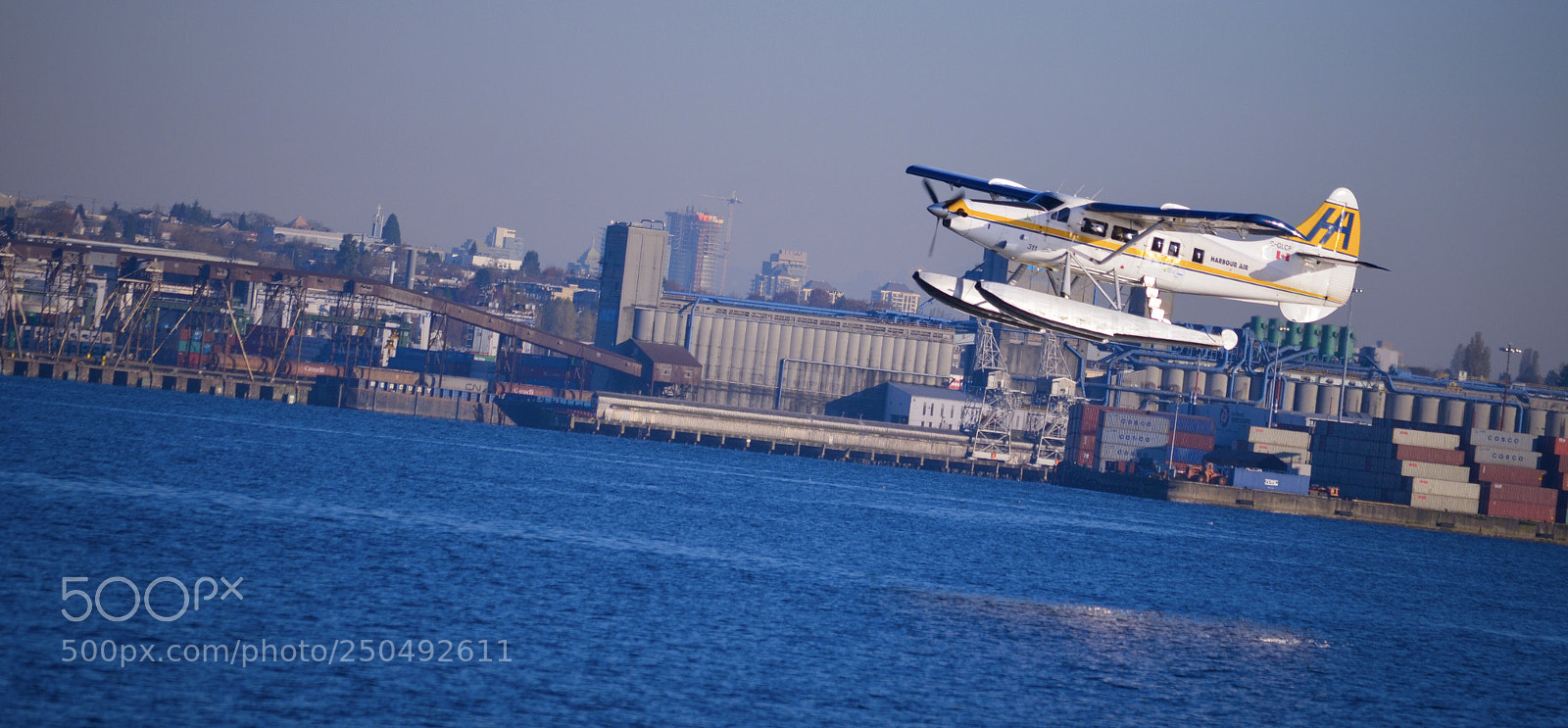 Nikon D5100 sample photo. Seaplane take off from photography
