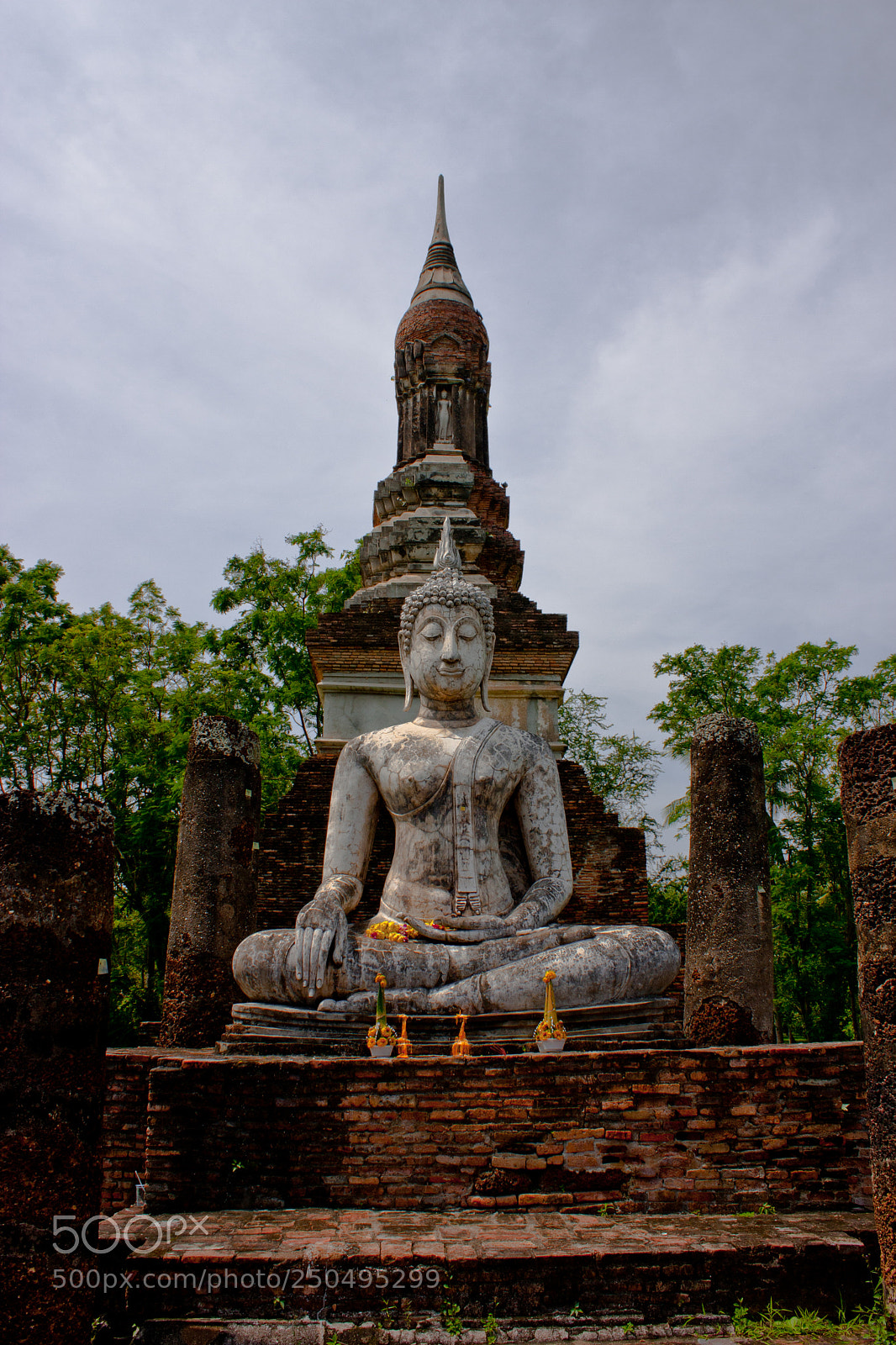 Canon EOS 40D sample photo. Sukhothai historical park, the photography