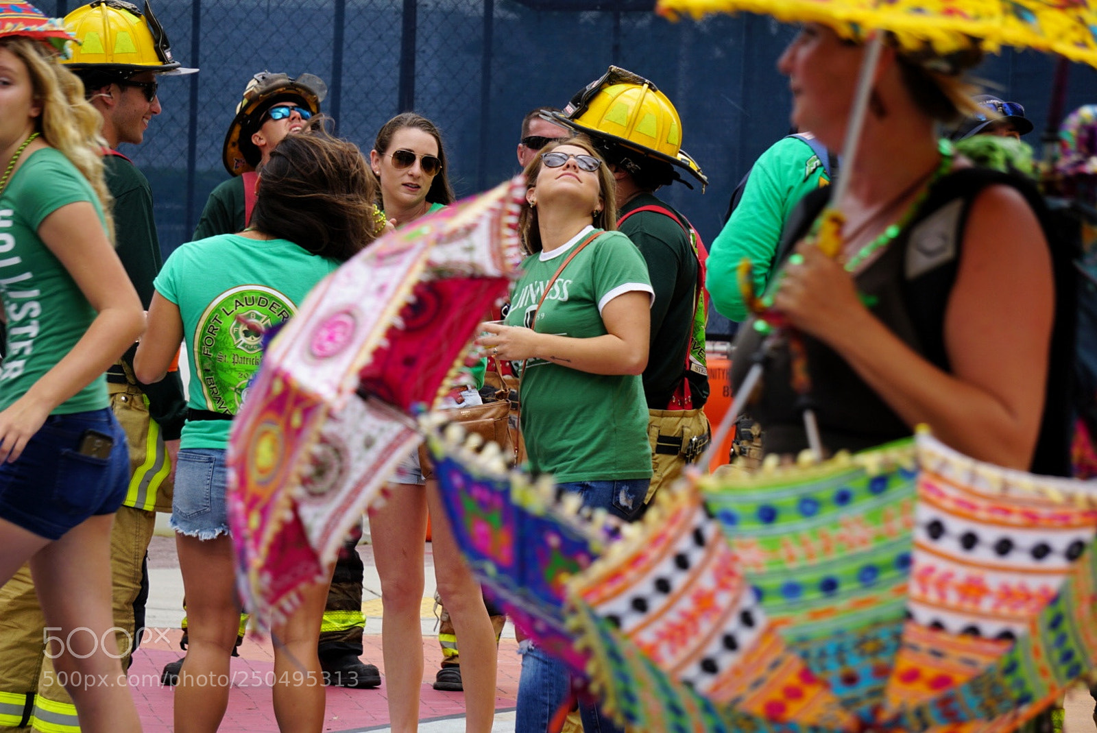 Sony a6000 sample photo. St patrick's day parade photography