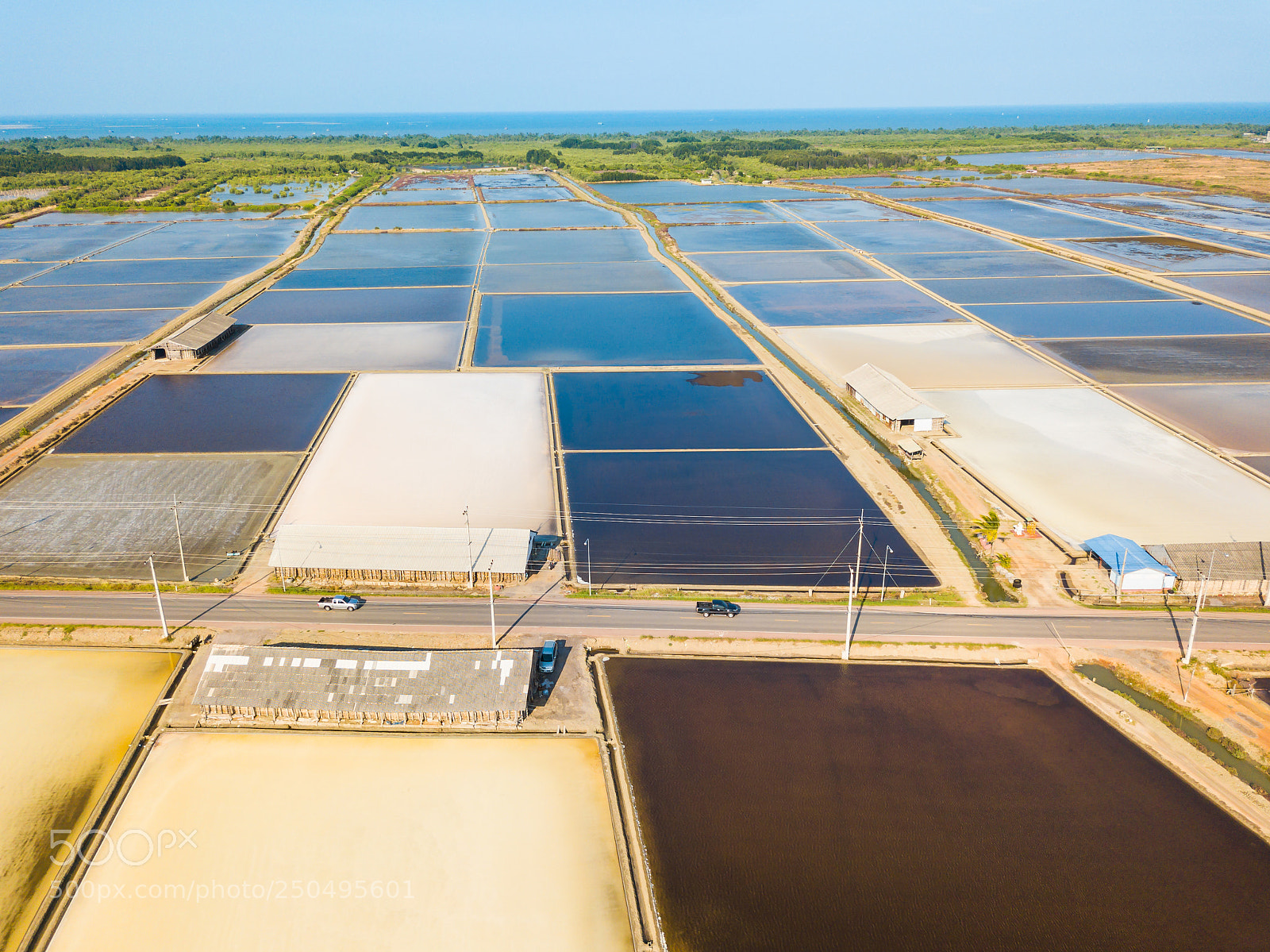 DJI FC220 sample photo. Aerial view of sea photography