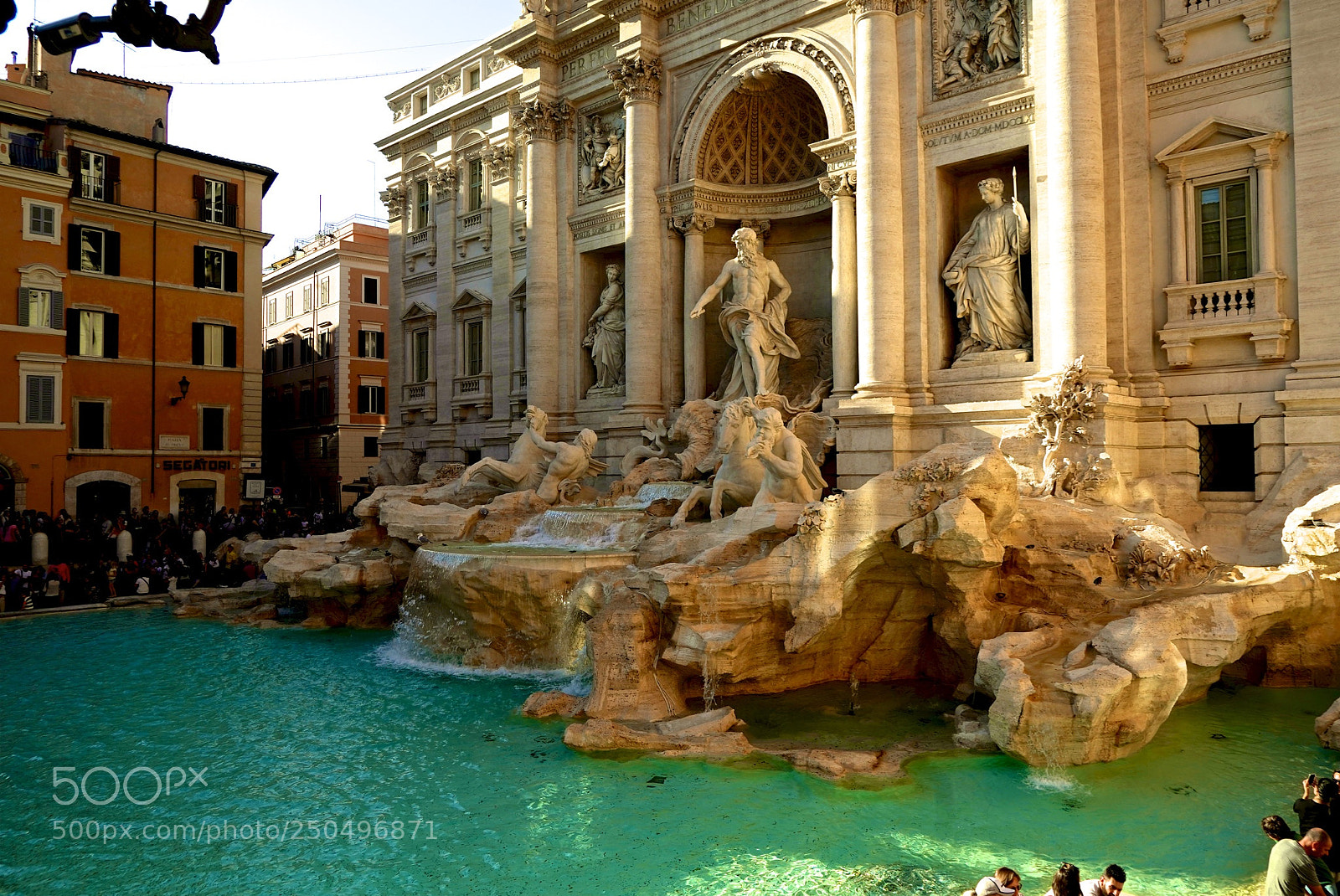 Sony a9 sample photo. Trevi rome photography
