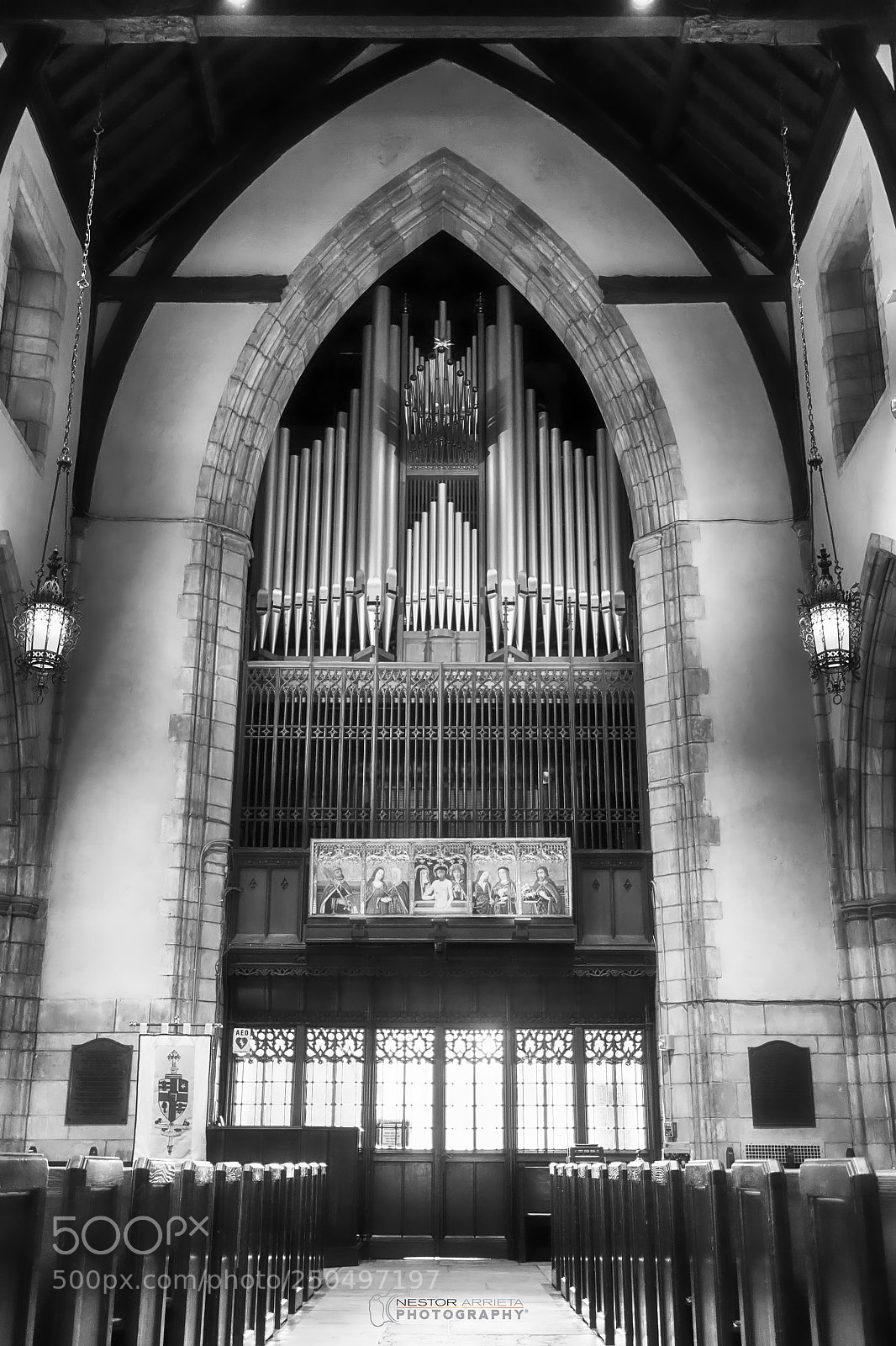 Canon EOS 5D Mark II sample photo. Organ photography