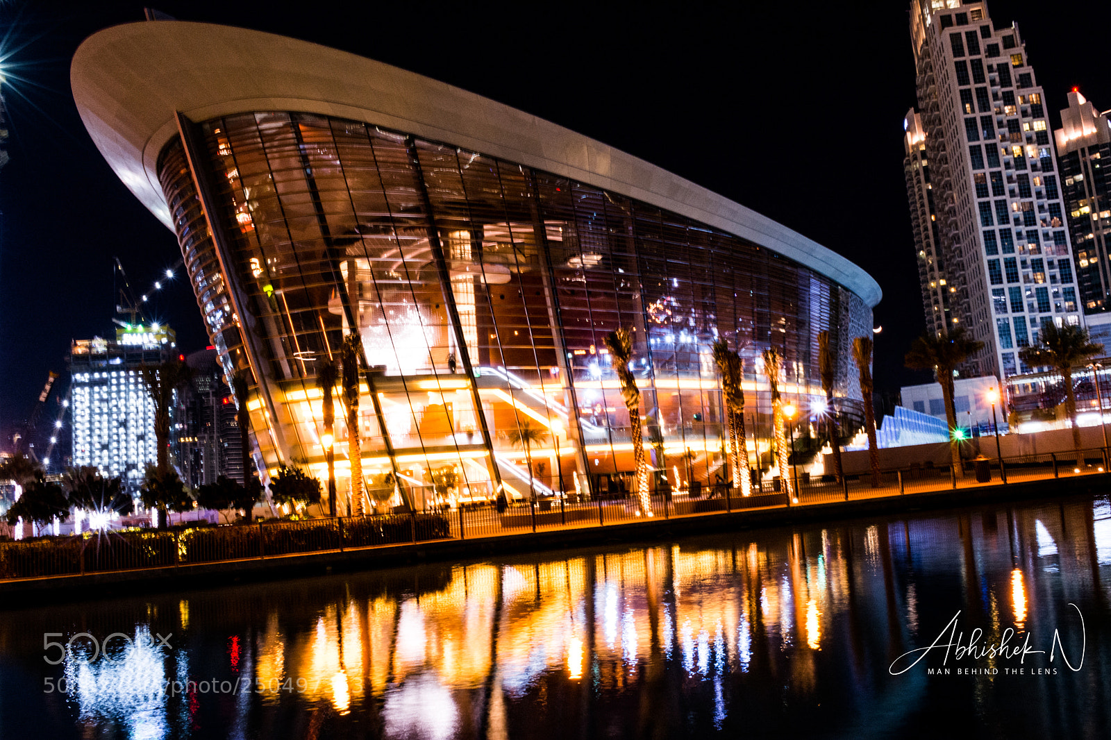 Nikon D5200 sample photo. Dubai opera photography