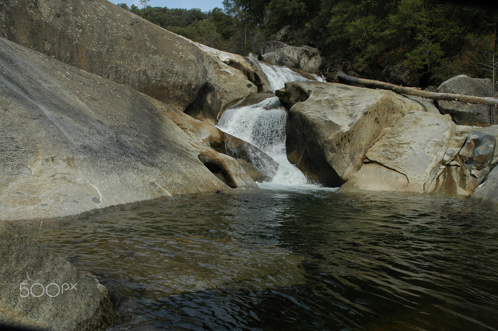 Nikon D70 sample photo. Devils slide waterfalls photography