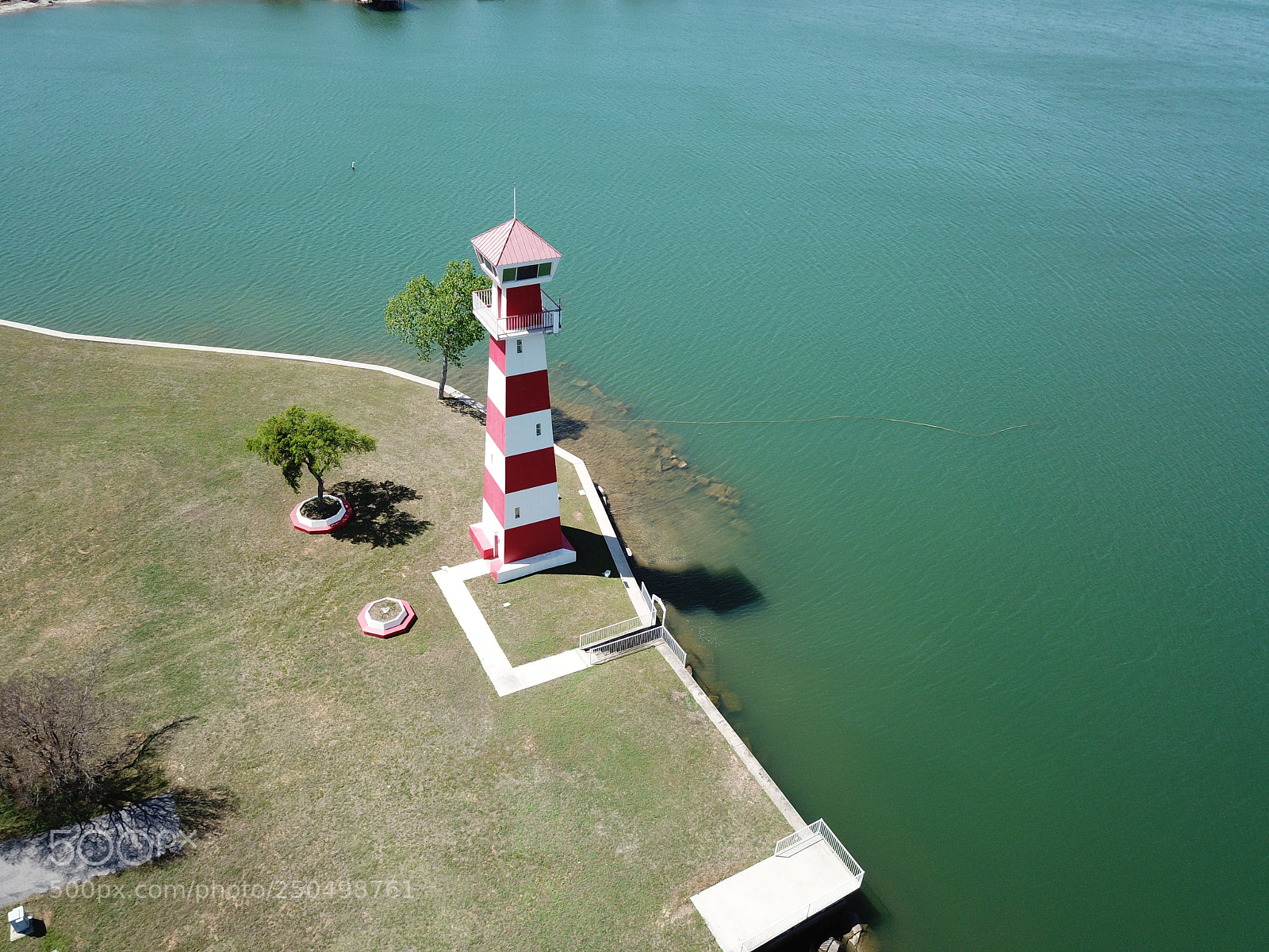 DJI FC220 sample photo. Lighthouse photography