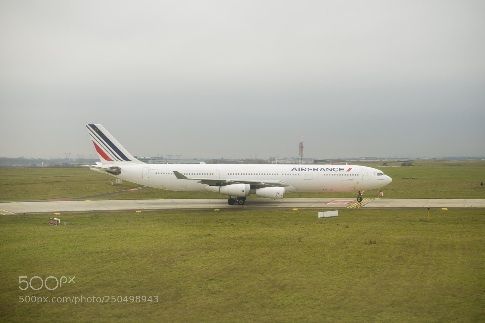 Nikon D600 sample photo. Airbus a340 air france photography