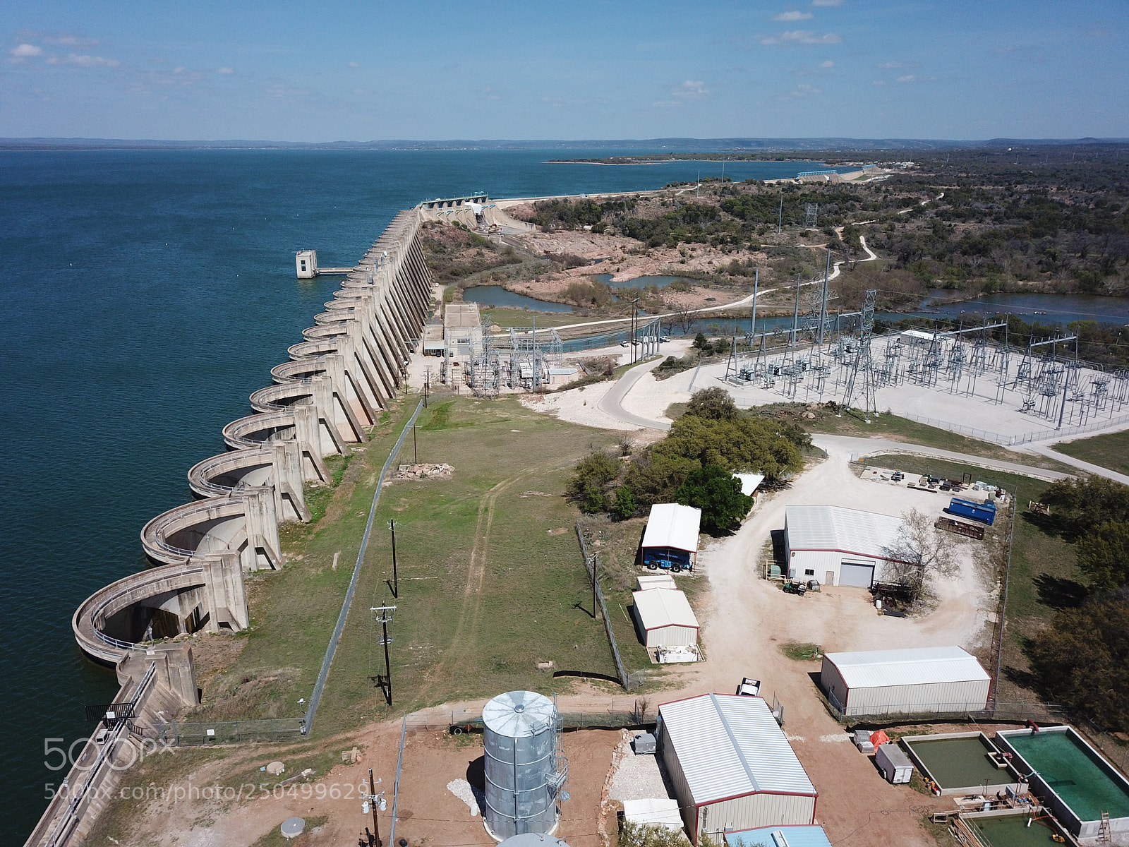 DJI FC220 sample photo. Buchanandam texas photography