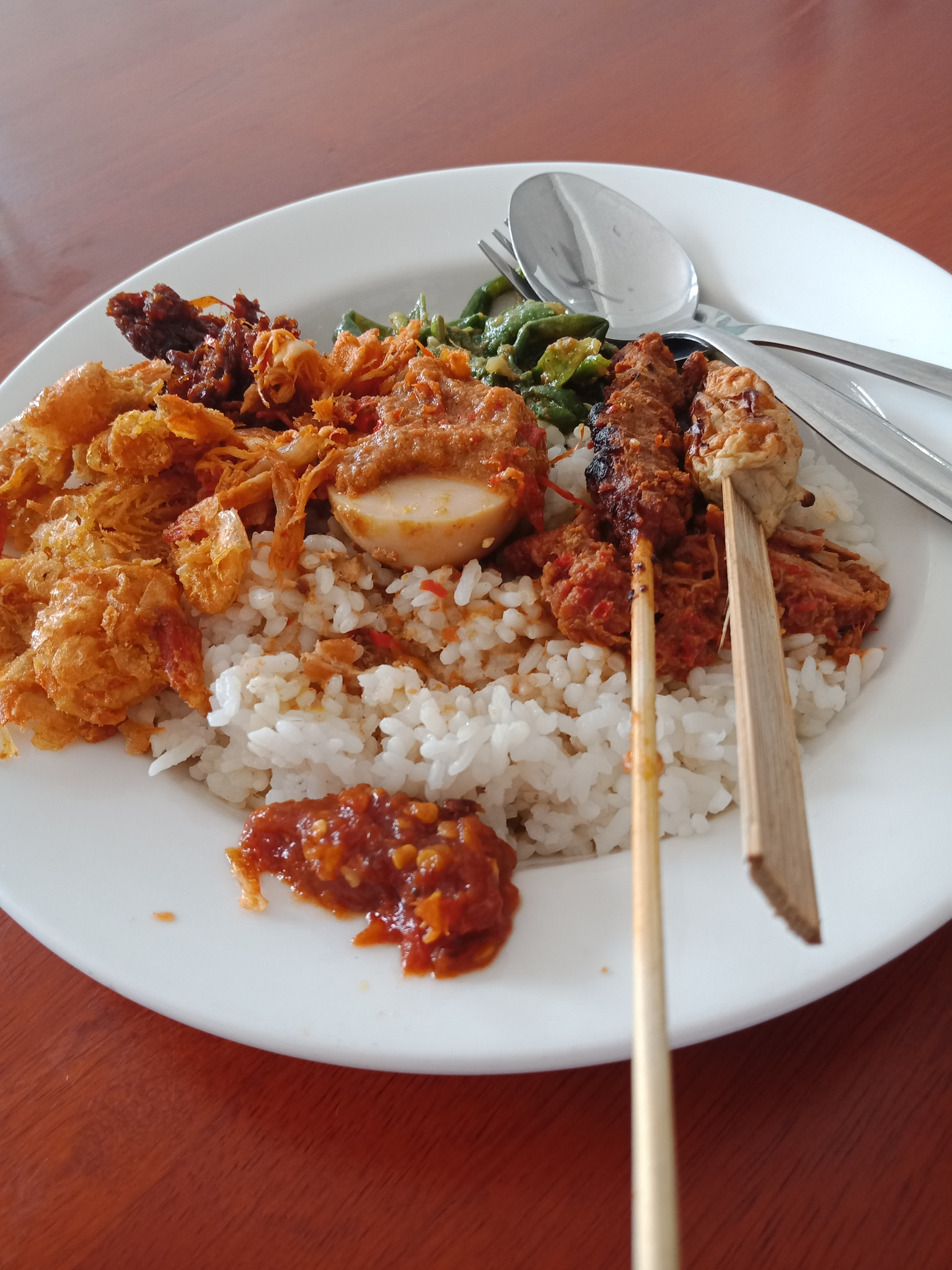 OPPO CPH1727 sample photo. Presenting, nasi campur bali (bali mixed topping rice) photography