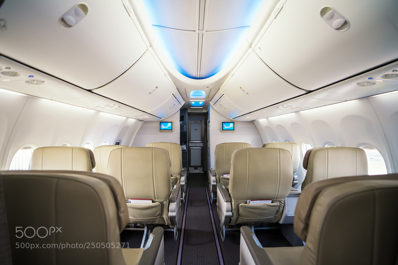 Sony a7R III sample photo. Seat of business class photography