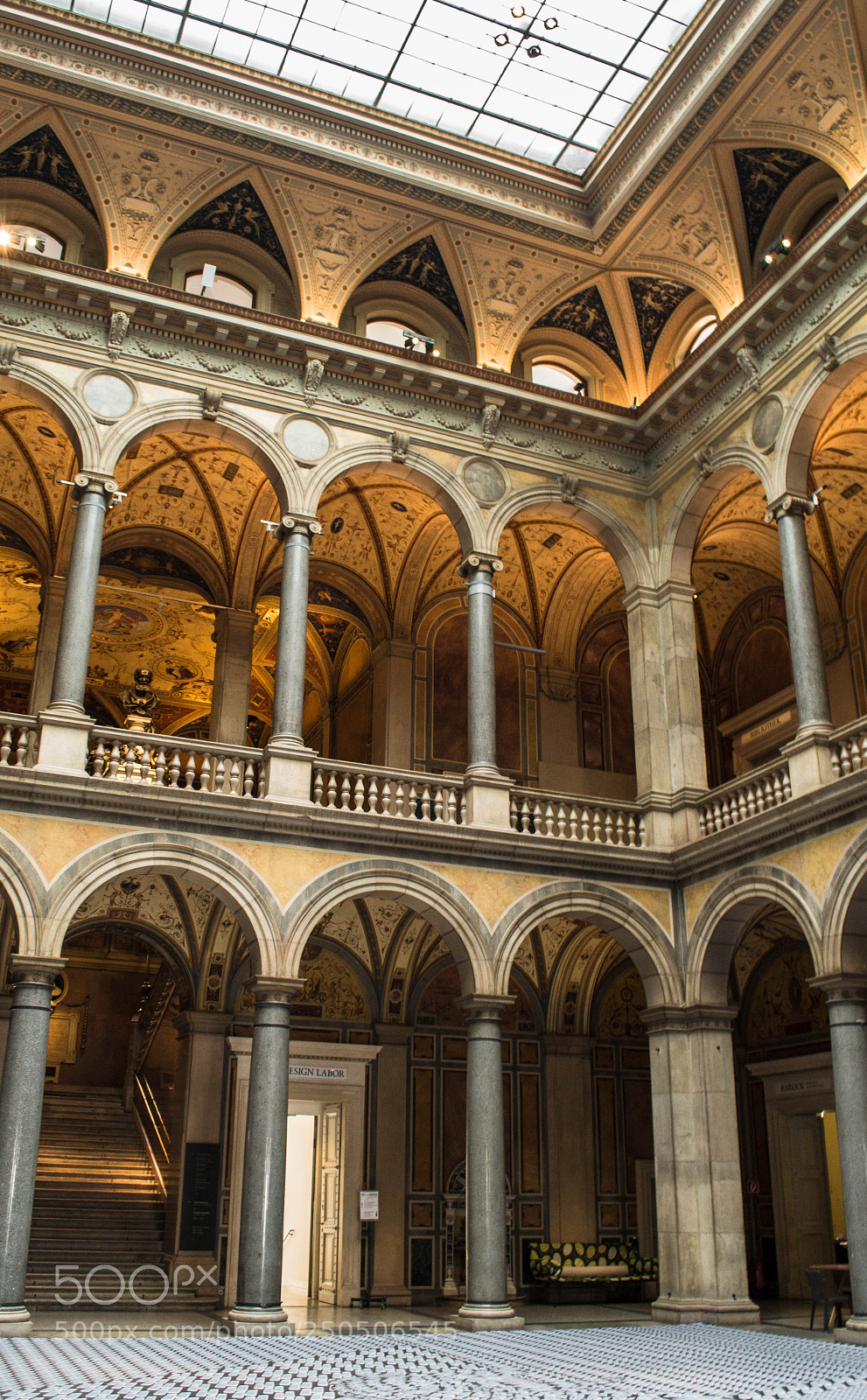 Nikon D3100 sample photo. Entrance hall mak vienna photography