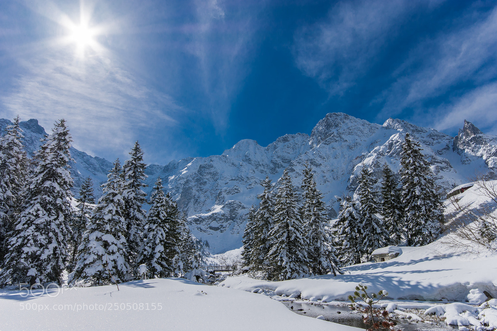 Nikon D7200 sample photo. Winter in the tatras photography