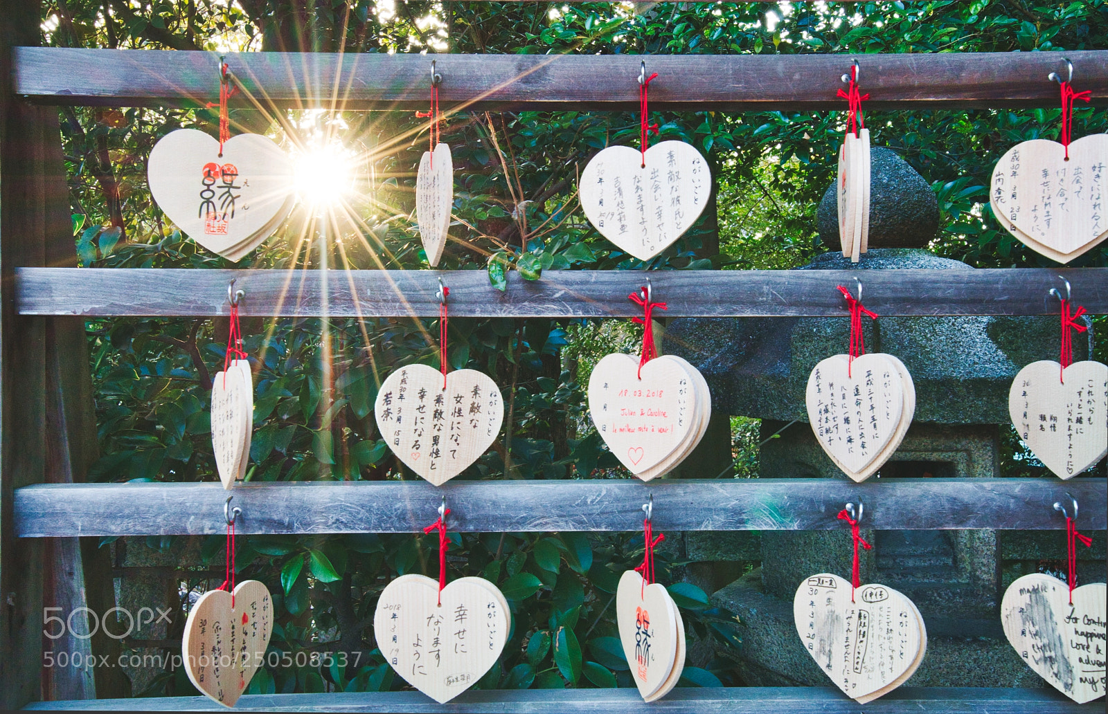 Sony a7R II sample photo. Wooden hearts photography