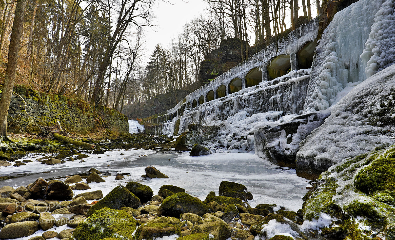 Canon EOS 5D Mark IV sample photo. Ice world photography