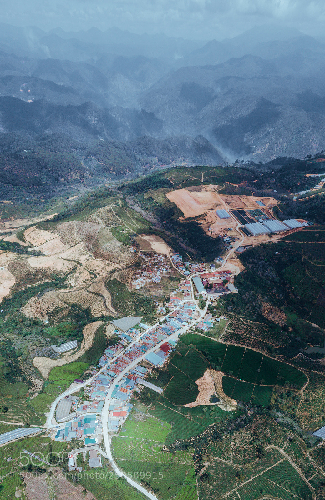 DJI FC220 sample photo. Panorama c u t photography