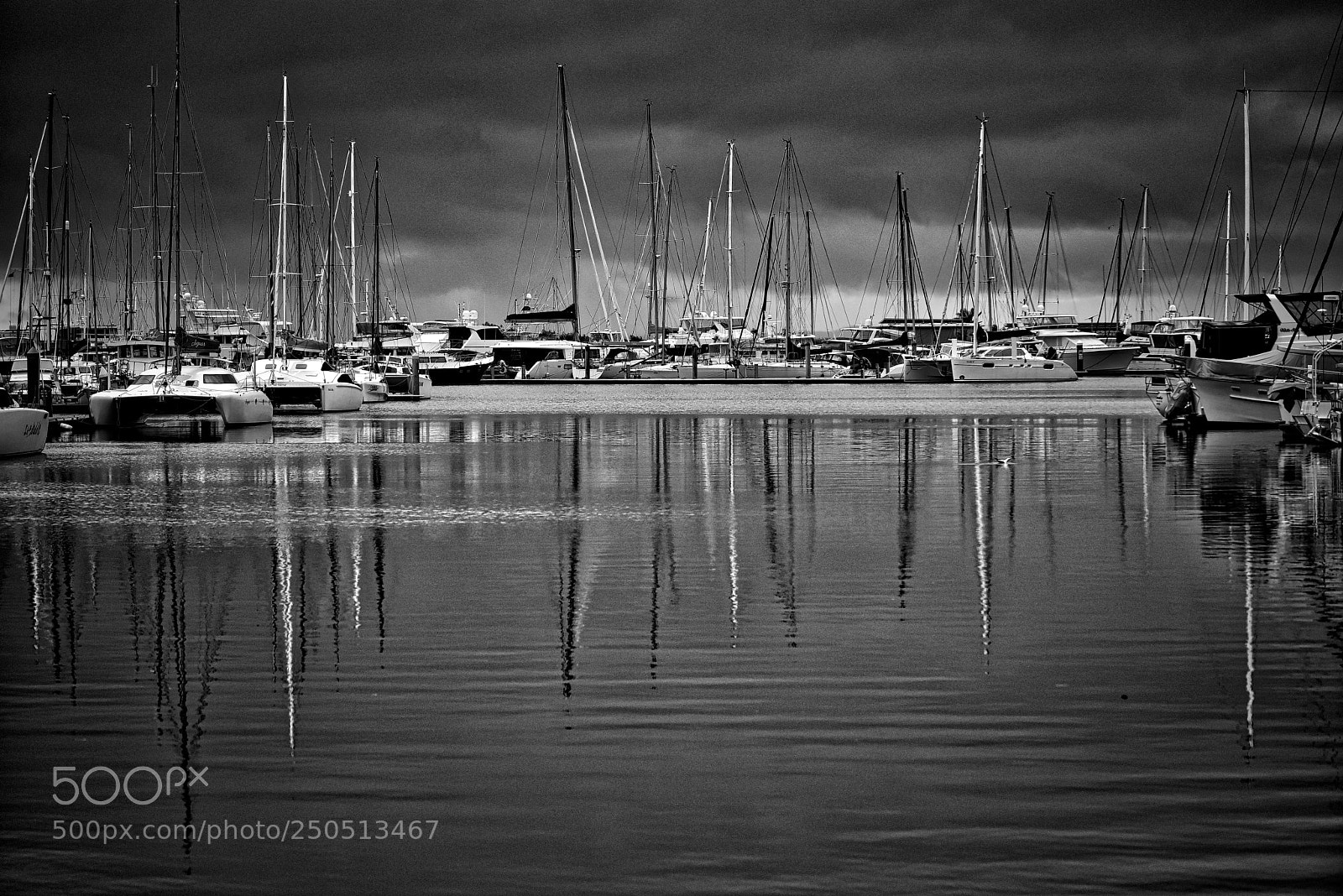 Nikon D810 sample photo. Marina mono photography