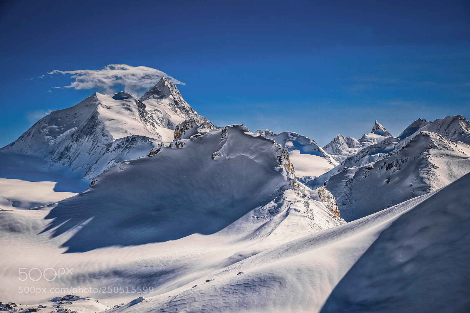 Nikon D5300 sample photo. Weisshorn photography