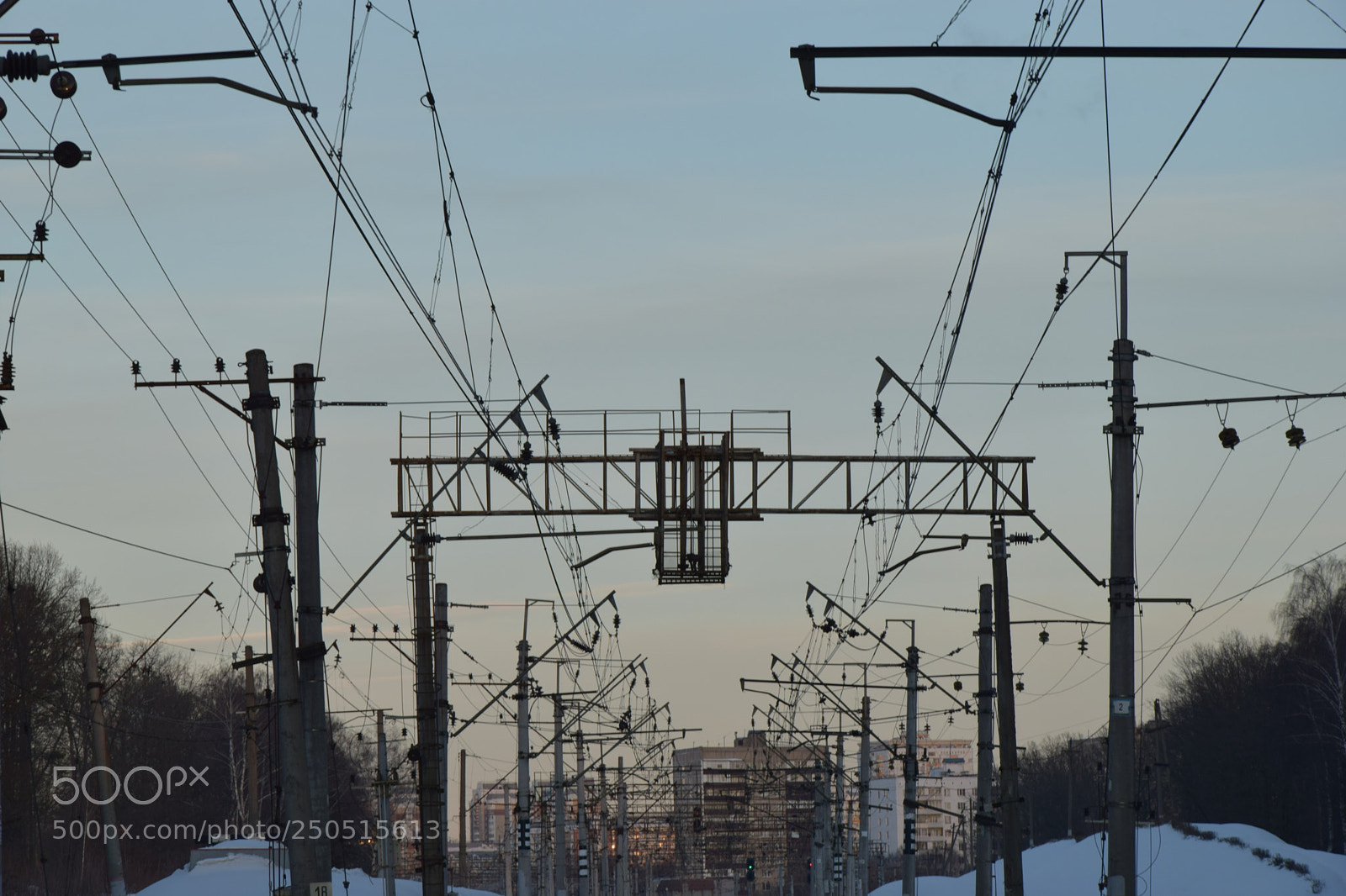 Nikon D3300 sample photo. Wires photography