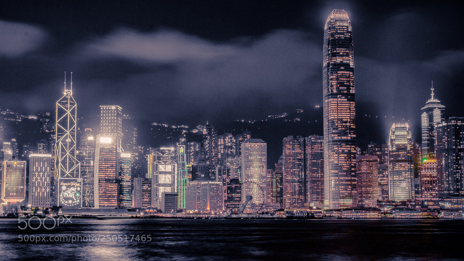 Sony a6500 sample photo. Hong kong skyline photography