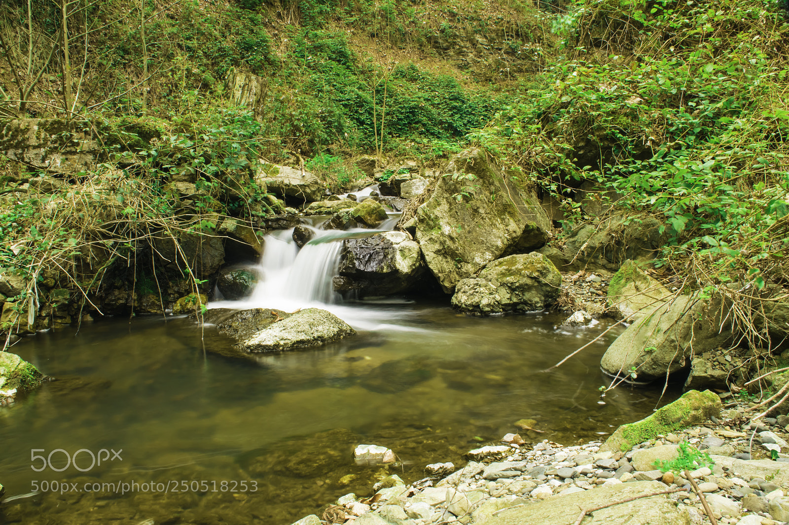Nikon D5300 sample photo. The waterfall photography