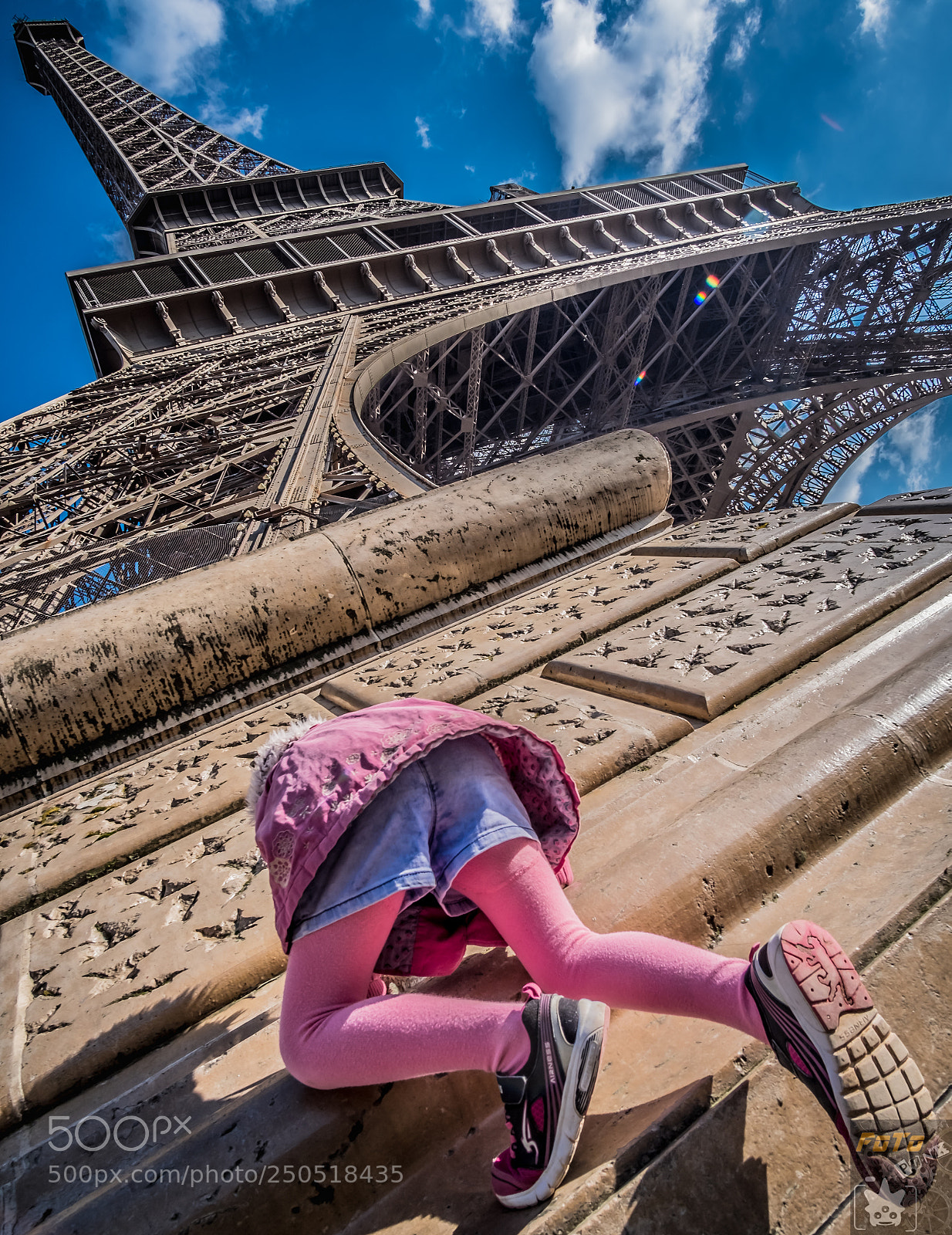 Fujifilm X-Pro2 sample photo. Escalade tour eiffel photography
