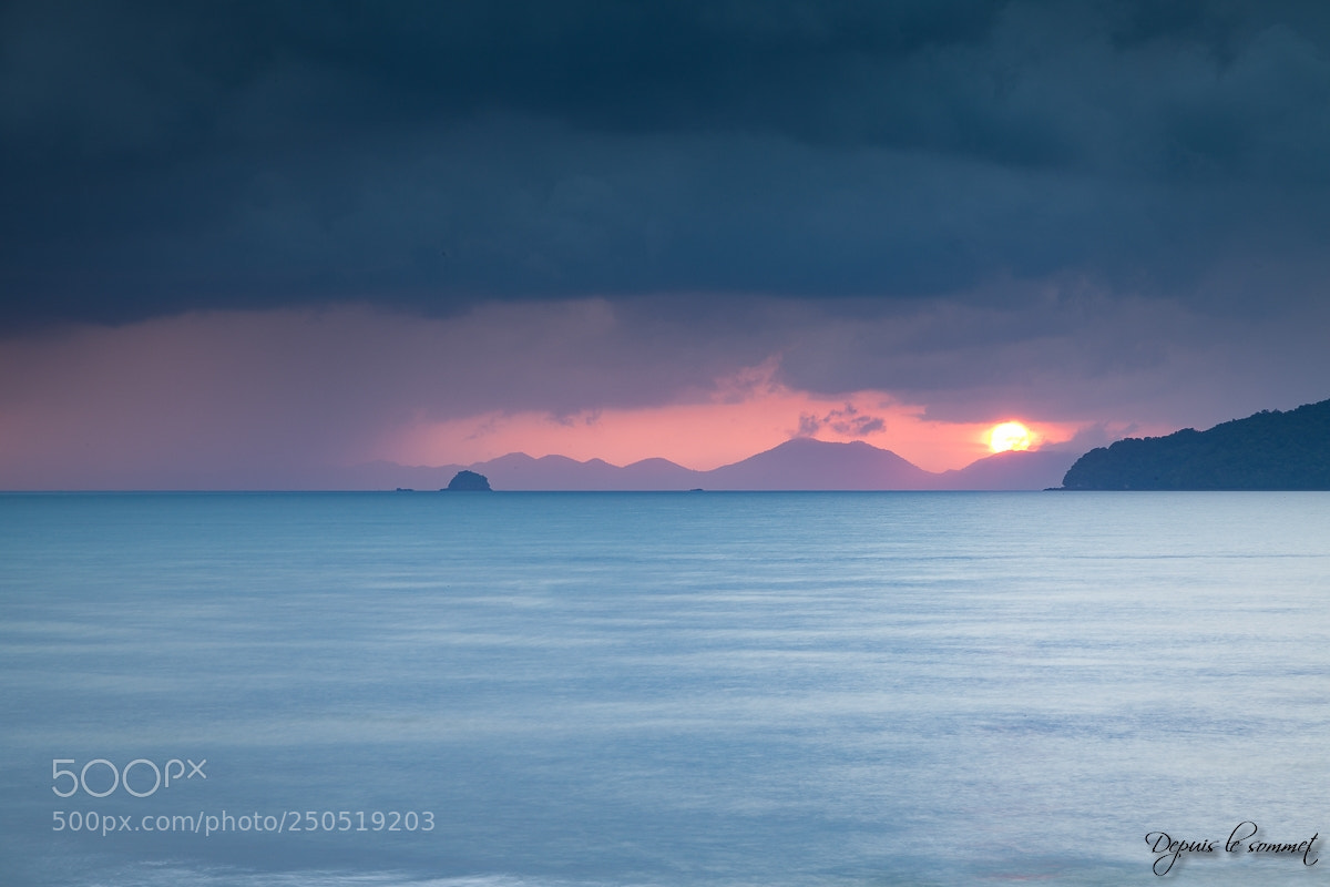 Canon EOS 5D Mark II sample photo. Mer d'andaman photography