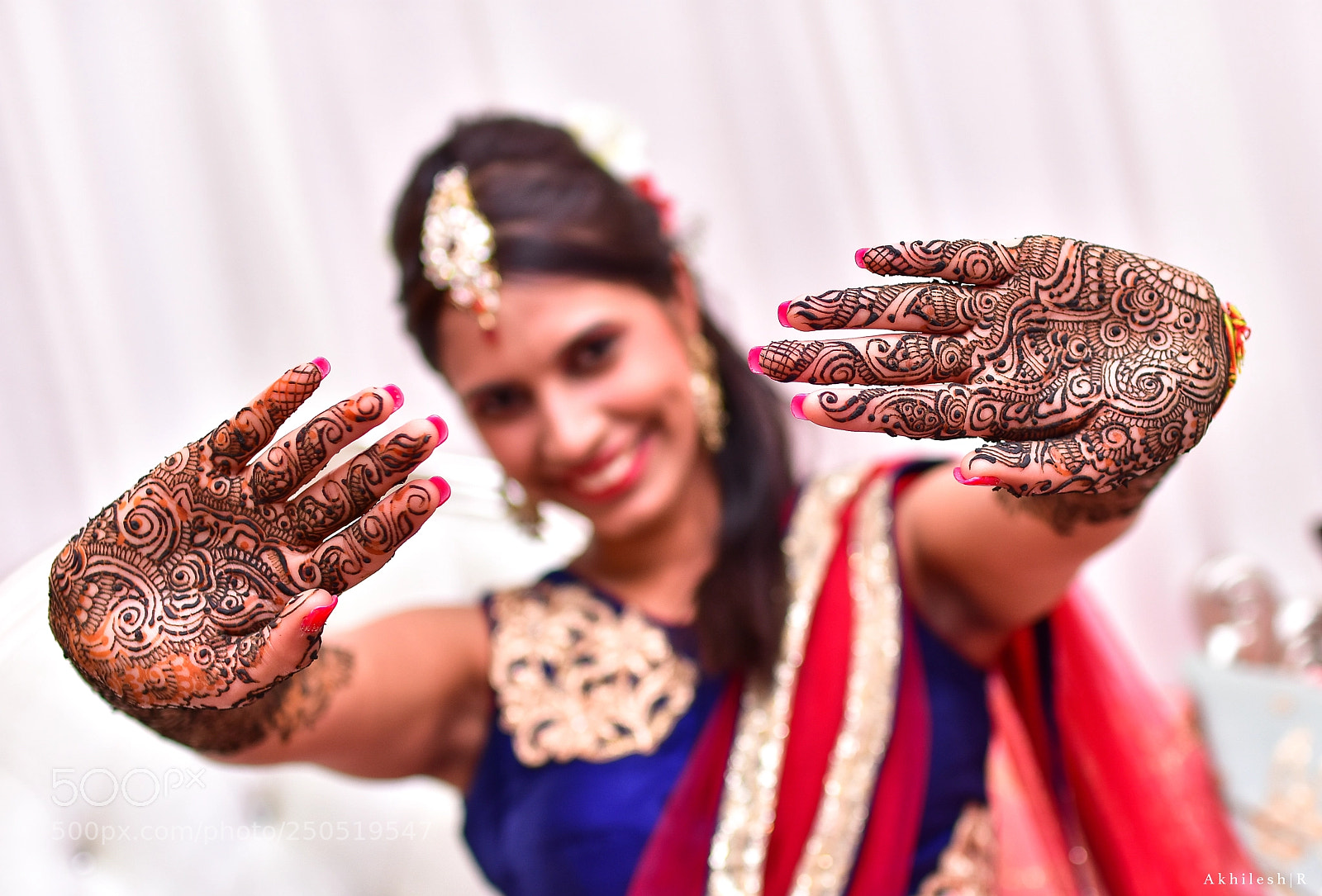 Nikon D7200 sample photo. Shilpa on her mehendi photography