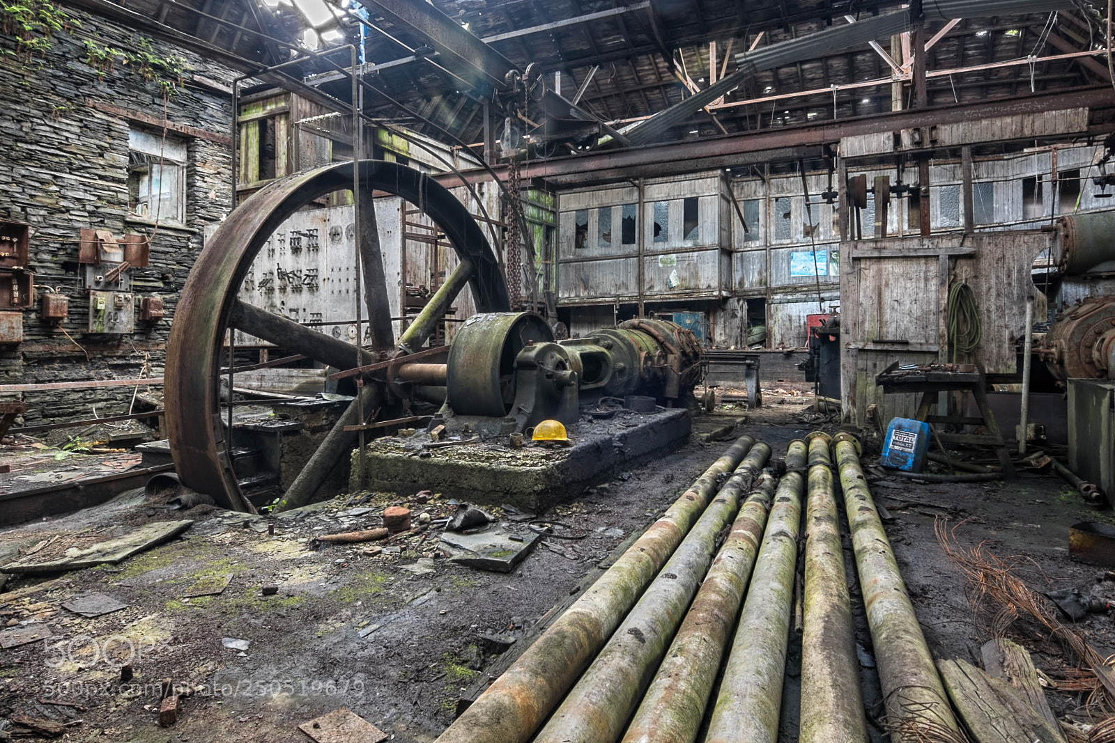 Nikon D810 sample photo. Slate mine photography