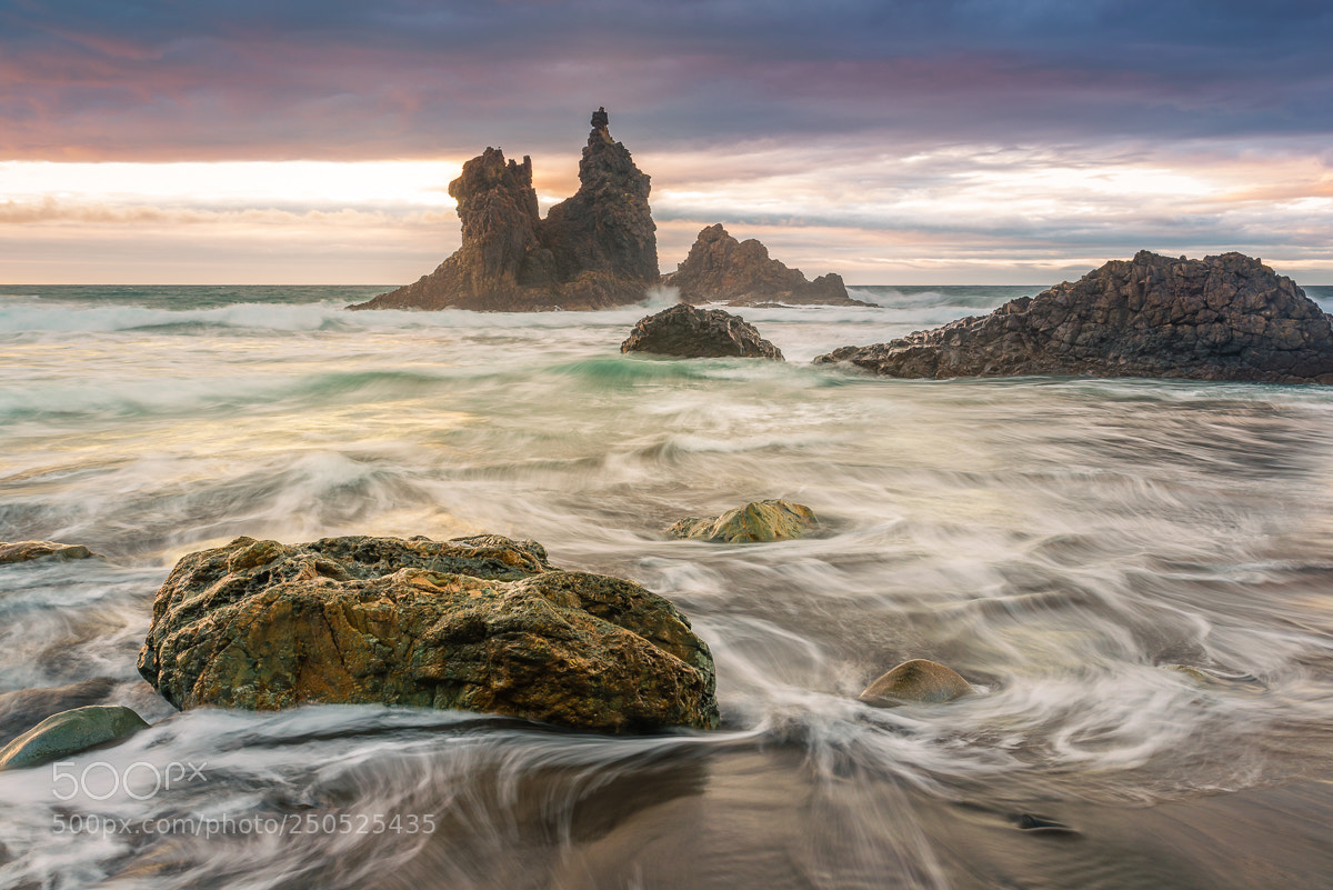 Nikon D800 sample photo. Playa de benijo photography