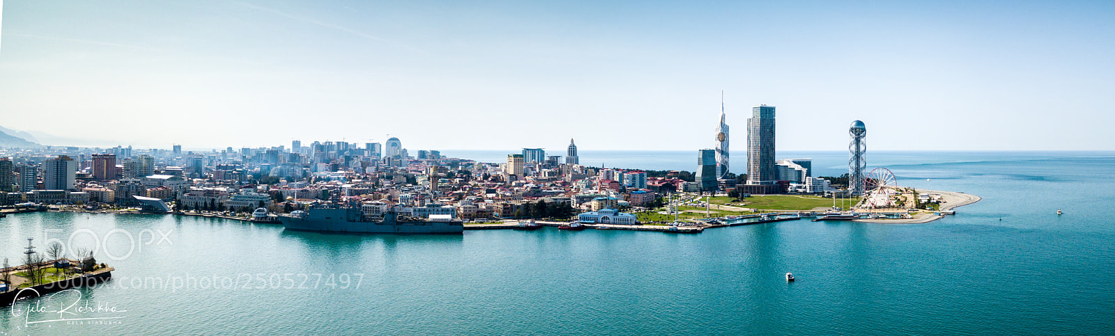DJI FC220 sample photo. Batumi cityscape, georgia photography
