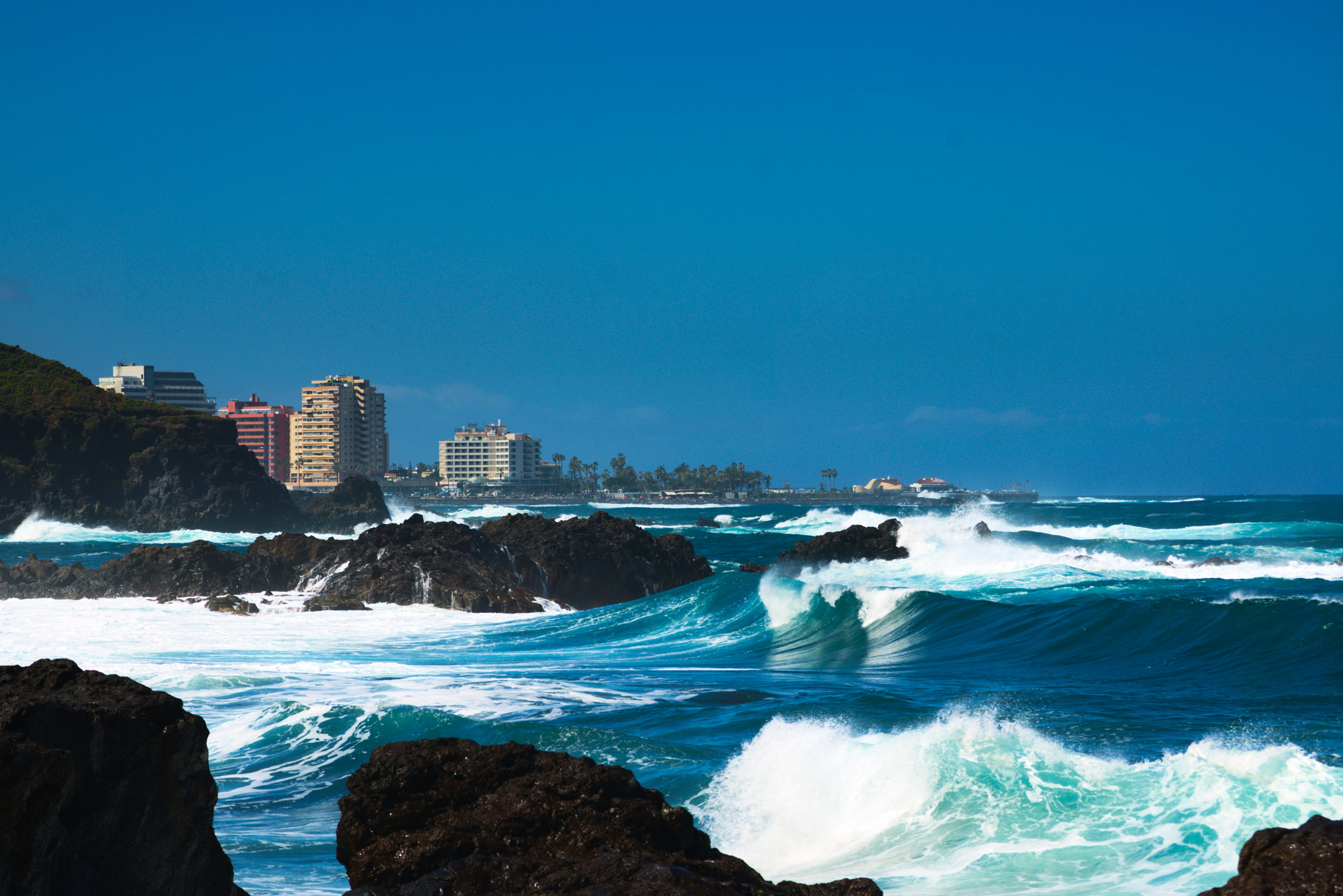 Nikon D3300 sample photo. Tenerife north coast photography